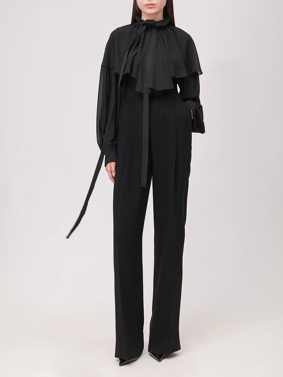 

Брюки шерстяные, Черный, MM.P030.1100.905