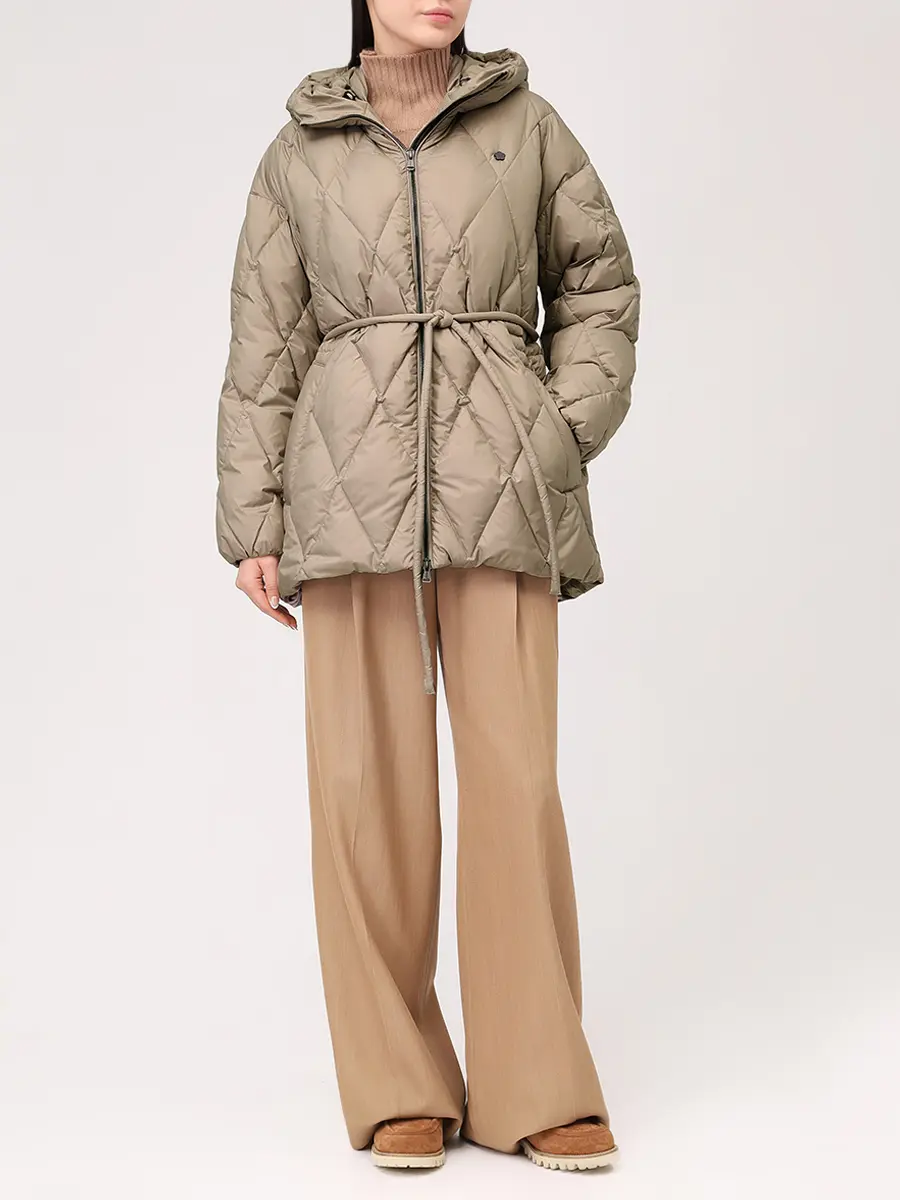 

Пуховик стеганый, Бежевый, 1166UW-1039-A505