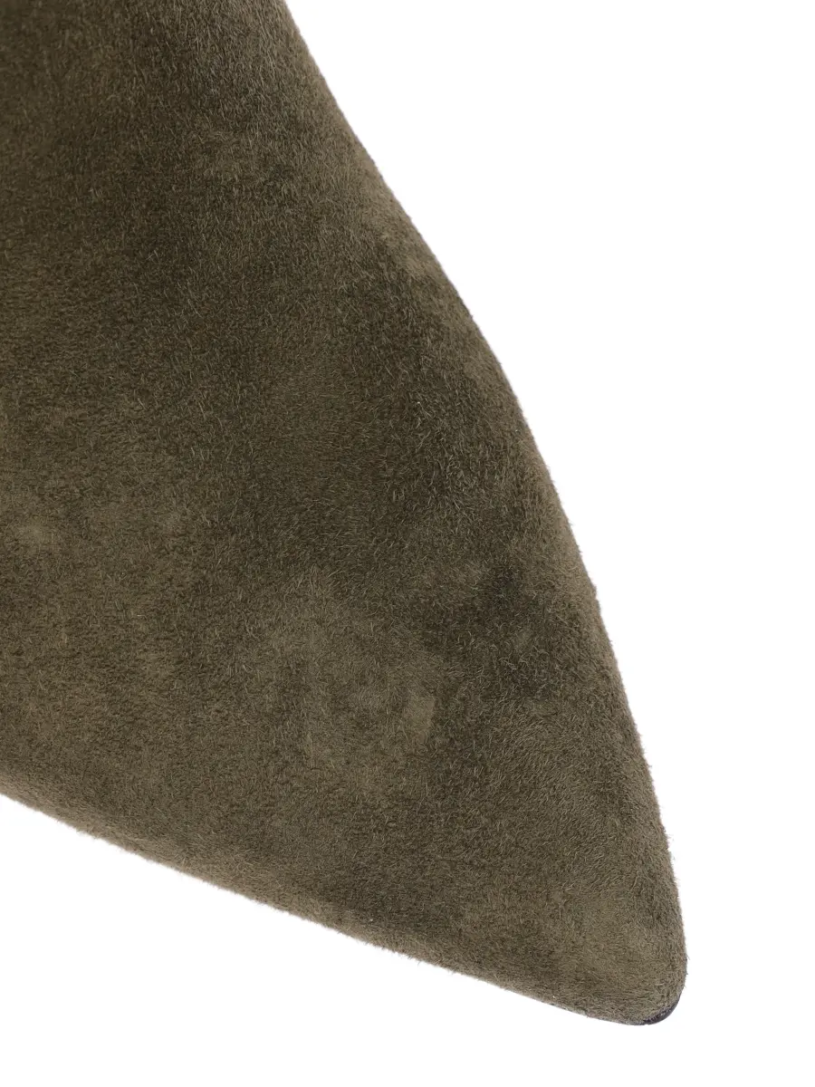 Сапоги замшевые REFINED BOG21.7298.SU539.W26 Хаки  Фото 5