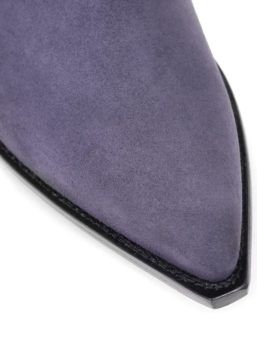 Ботильоны замшевые REFINED COWG02.2634.SU409.W26 Синий  Фото 5