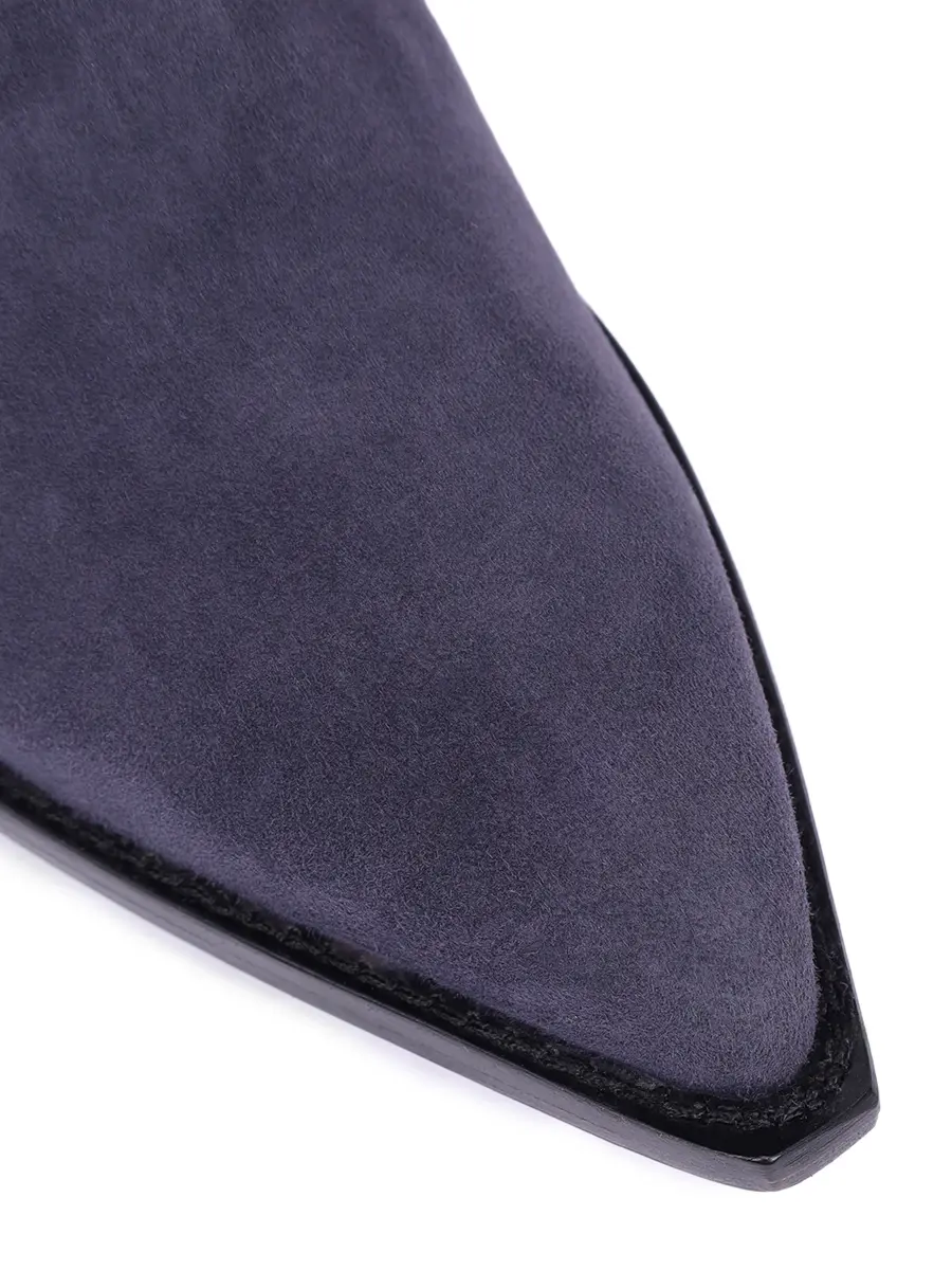 Сапоги замшевые REFINED BOG18.2634.SU409.W26 Синий  Фото 5