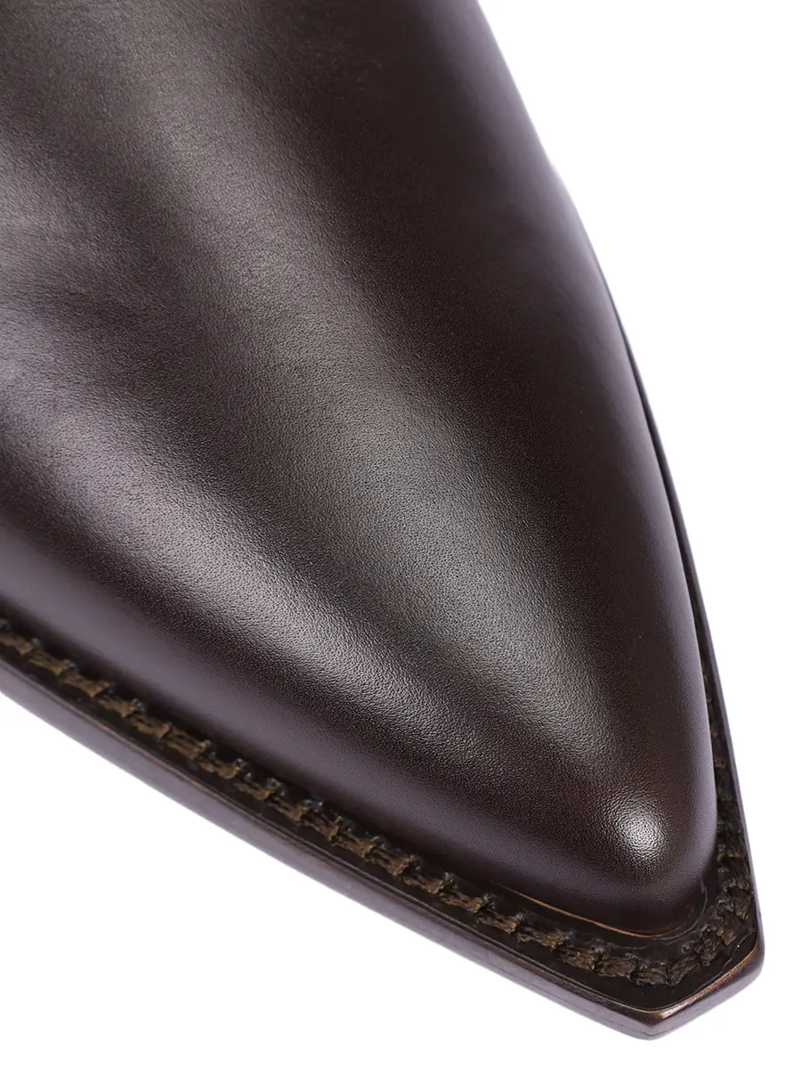 Ботинки кожаные REFINED HSG05.2634.X300.W26 Коричневый  Фото 5