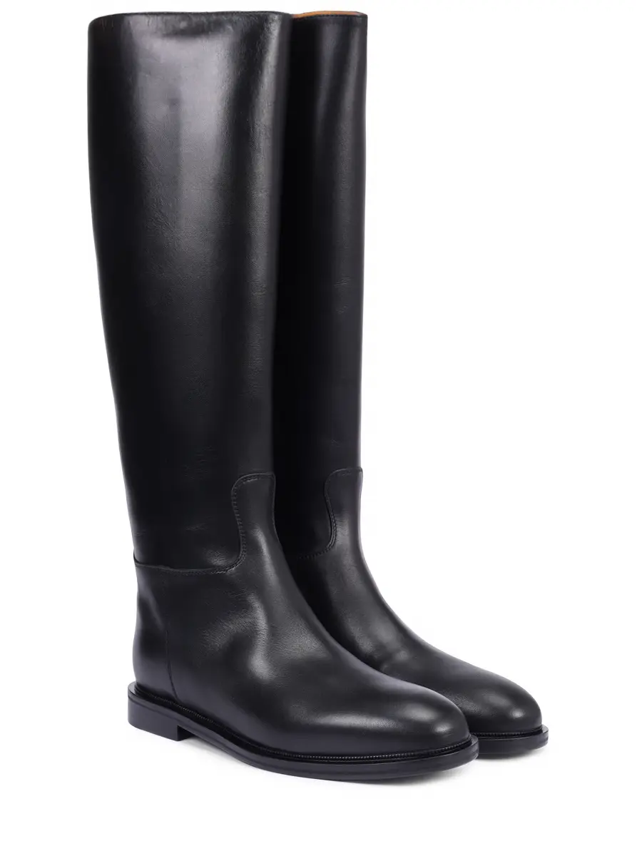 Сапоги кожаные REFINED BOG08.1216.X900.W25 Черный  Фото 2