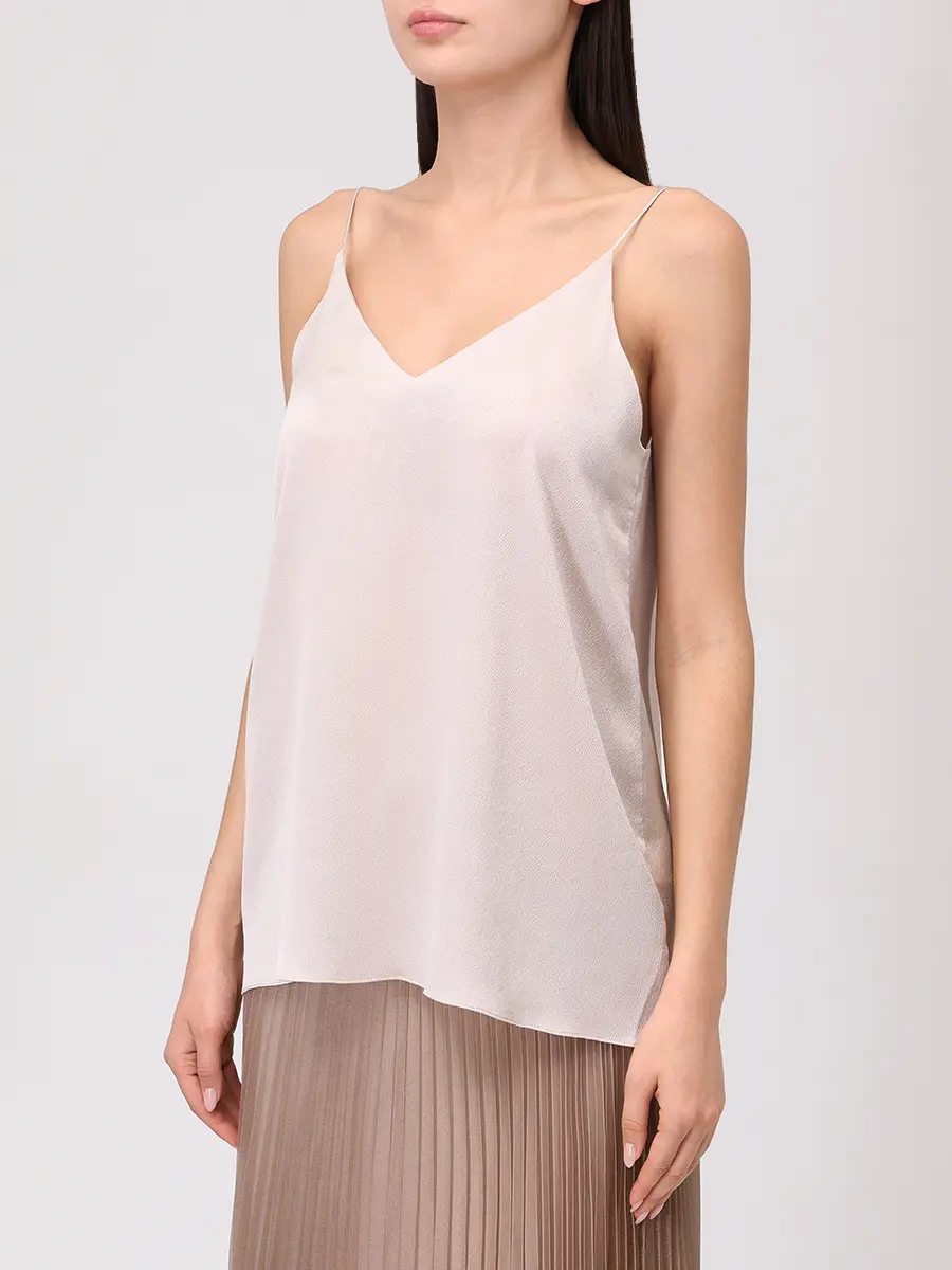 Топ однотонный SHATU SH1226_201 Бежевый  Фото 4