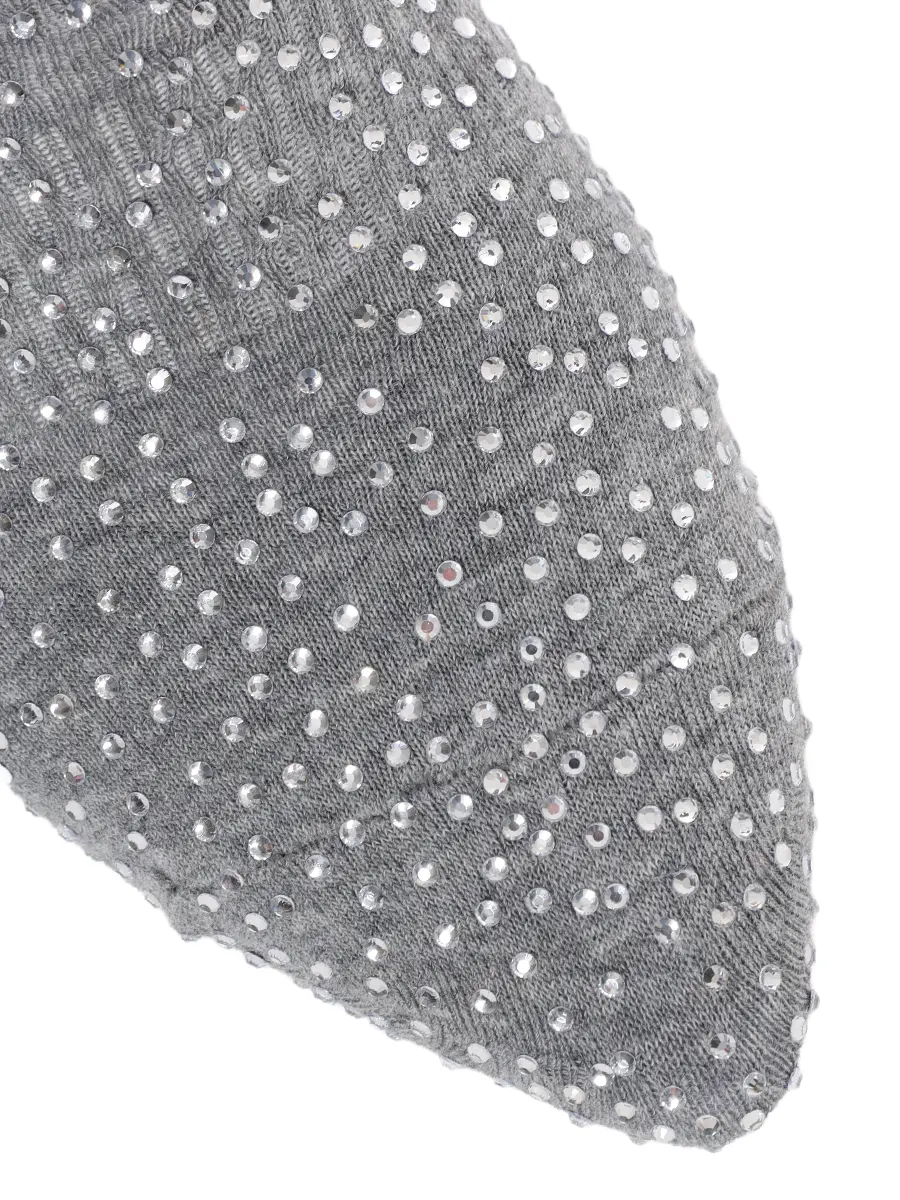 Ботфорты текстильные SOL ANGELANN SCSH-0123/W25 Серый  Фото 5