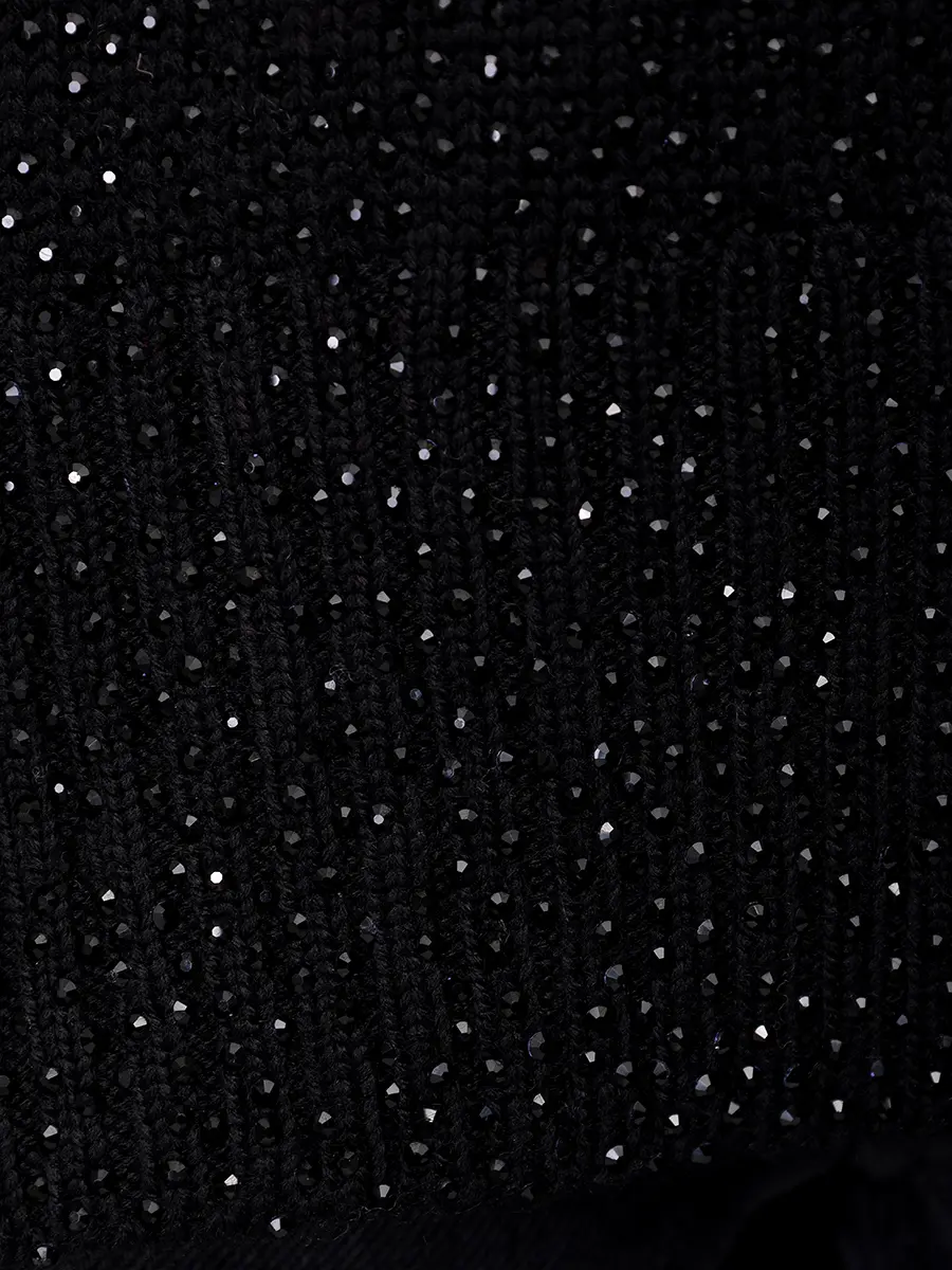 Свитер из вискозы SOL ANGELANN SCB25-103 Черный  Фото 6