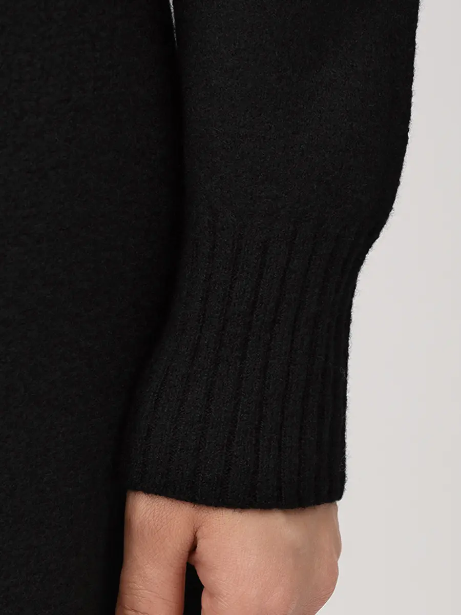Джемпер шерстяной JIL SANDER J01GP0103 J14603 001 Черный  Фото 5