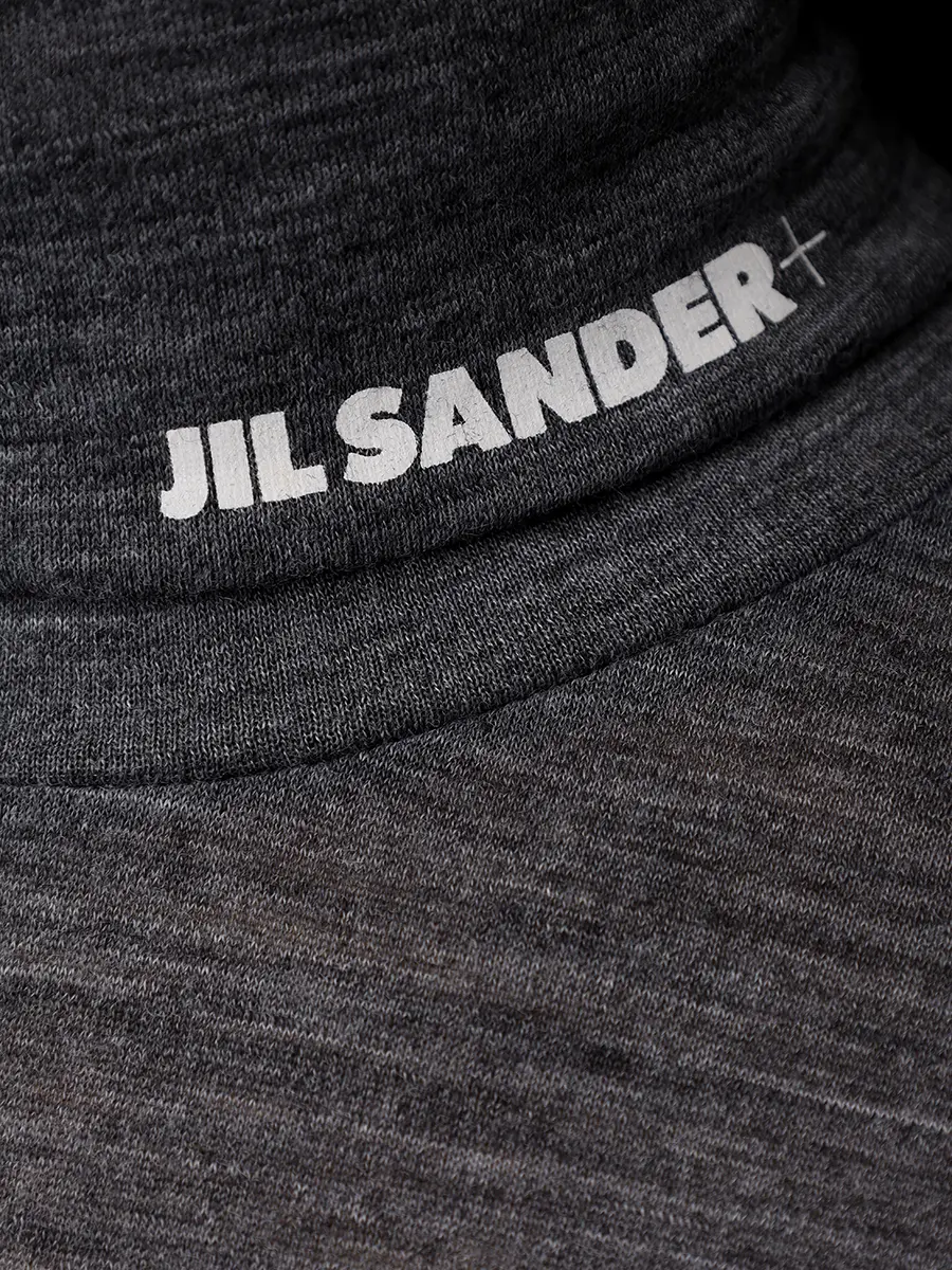Водолазка однотонная JIL SANDER J40GC0020 J70021 028 Серый  Фото 6