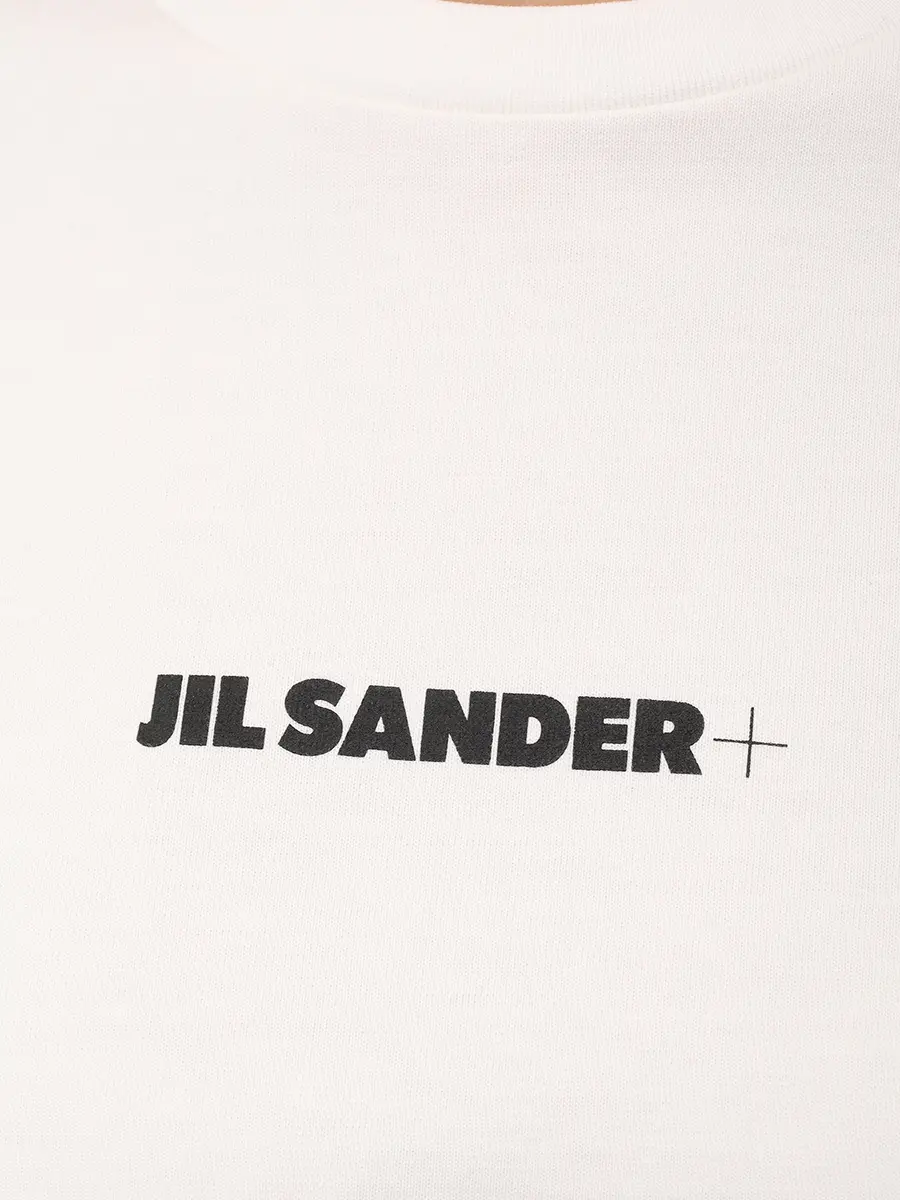 Лонгслив хлопковый JIL SANDER J40GC0117 J20103 102 Белый  Фото 6