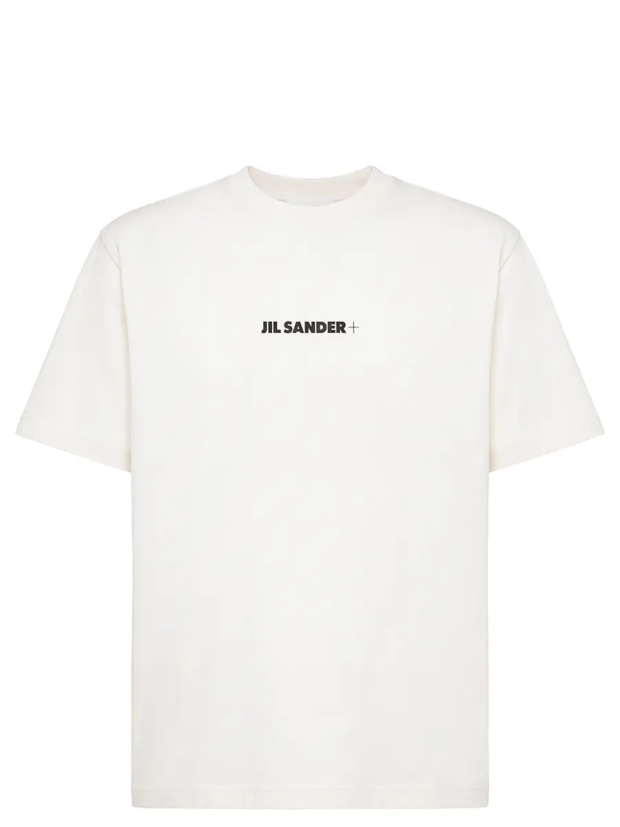 Футболка хлопковая JIL SANDER J40GC0118 J20103 102 Белый 