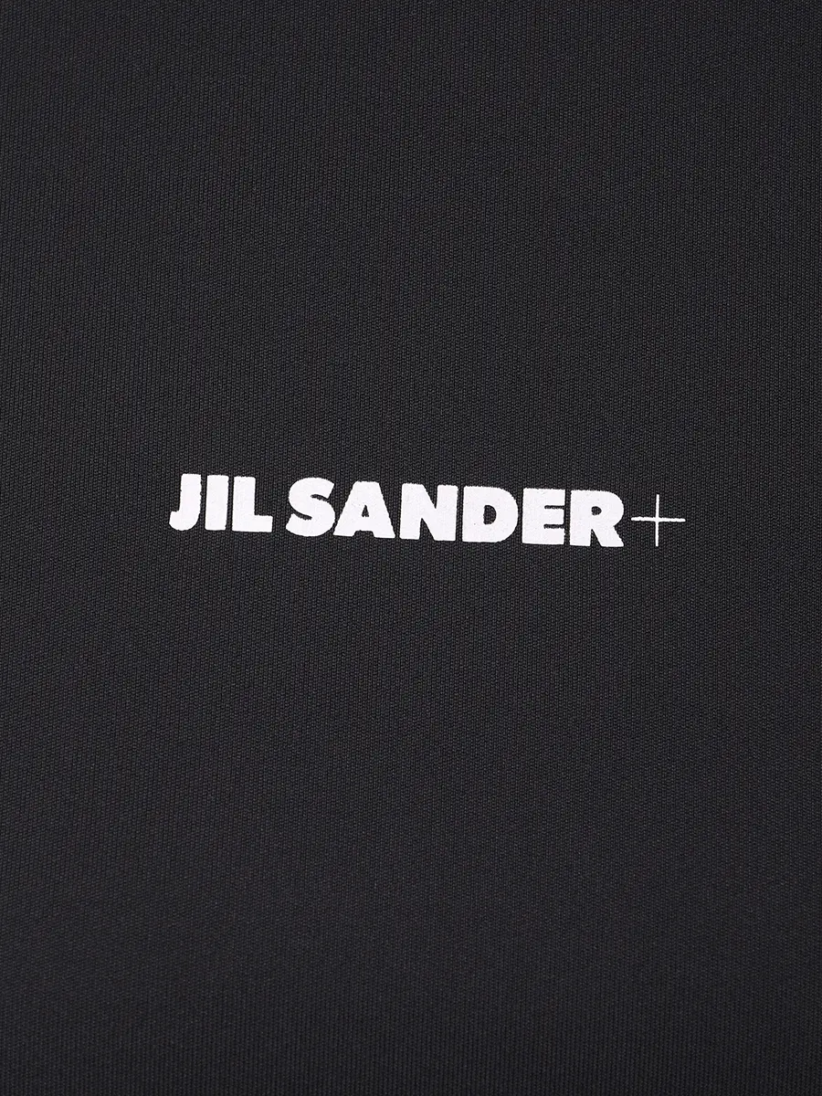 Лонгслив однотонный JIL SANDER J40GC0148 J20033 001 Черный  Фото 6