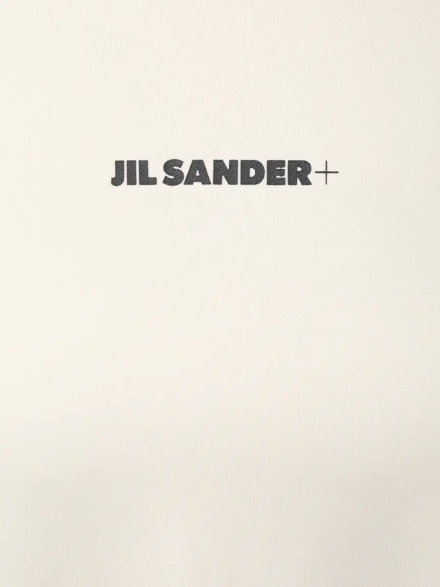 Лонгслив однотонный JIL SANDER J40GC0148 J20033 104 Белый  Фото 6