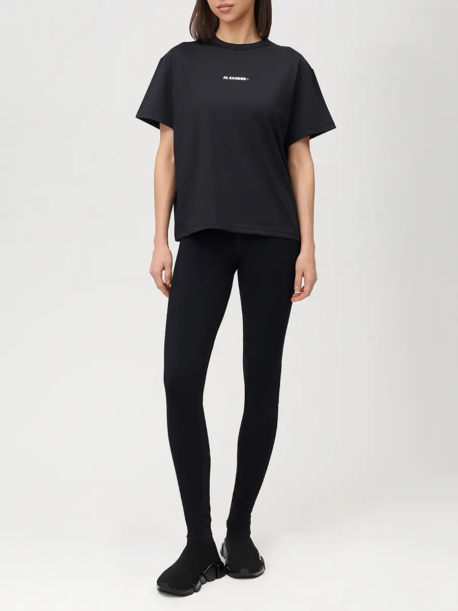 Футболка из джерси JIL SANDER J40GC0149 J20033 001 Черный  Фото 2
