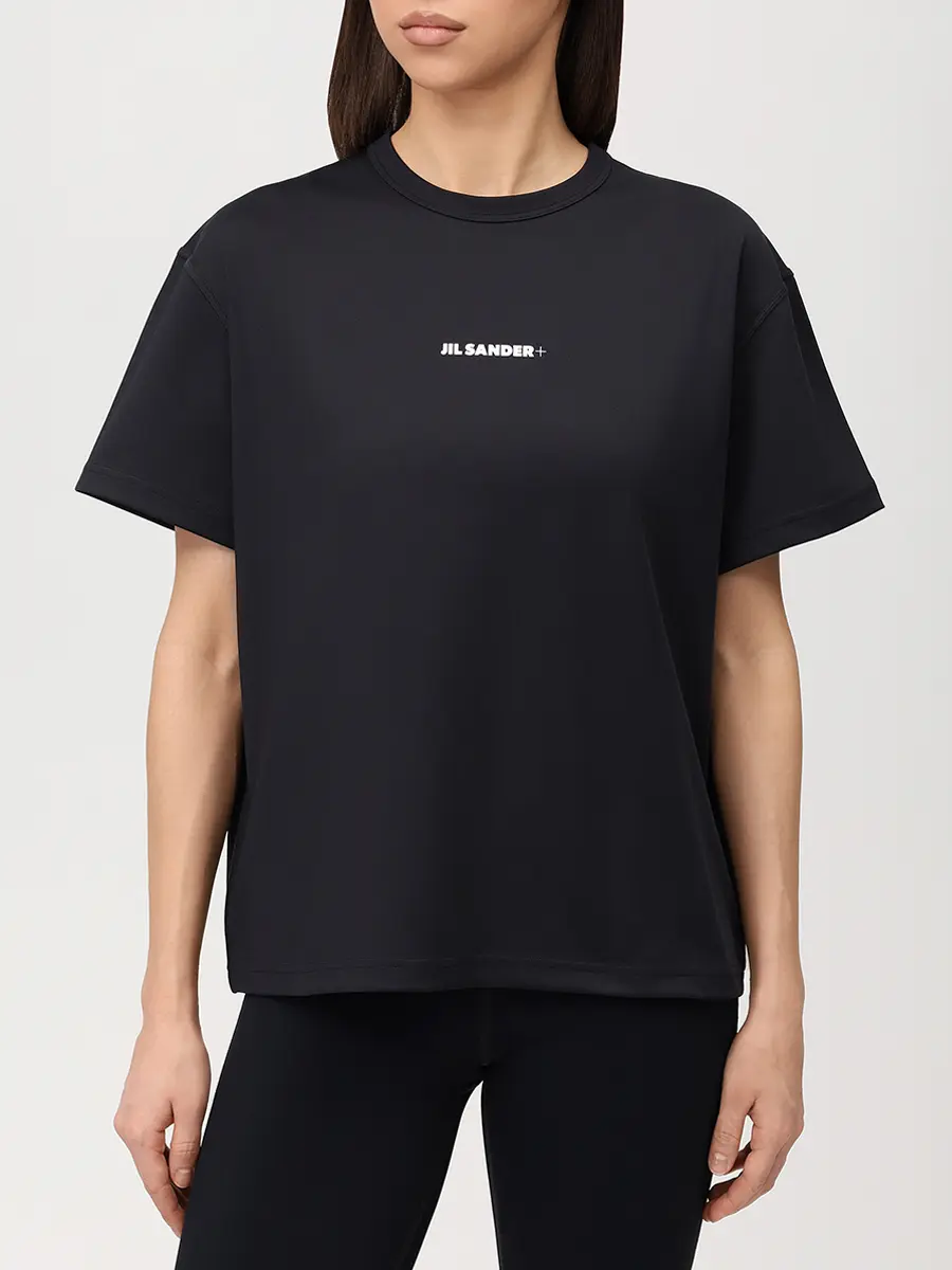 Футболка из джерси JIL SANDER J40GC0149 J20033 001 Черный  Фото 3