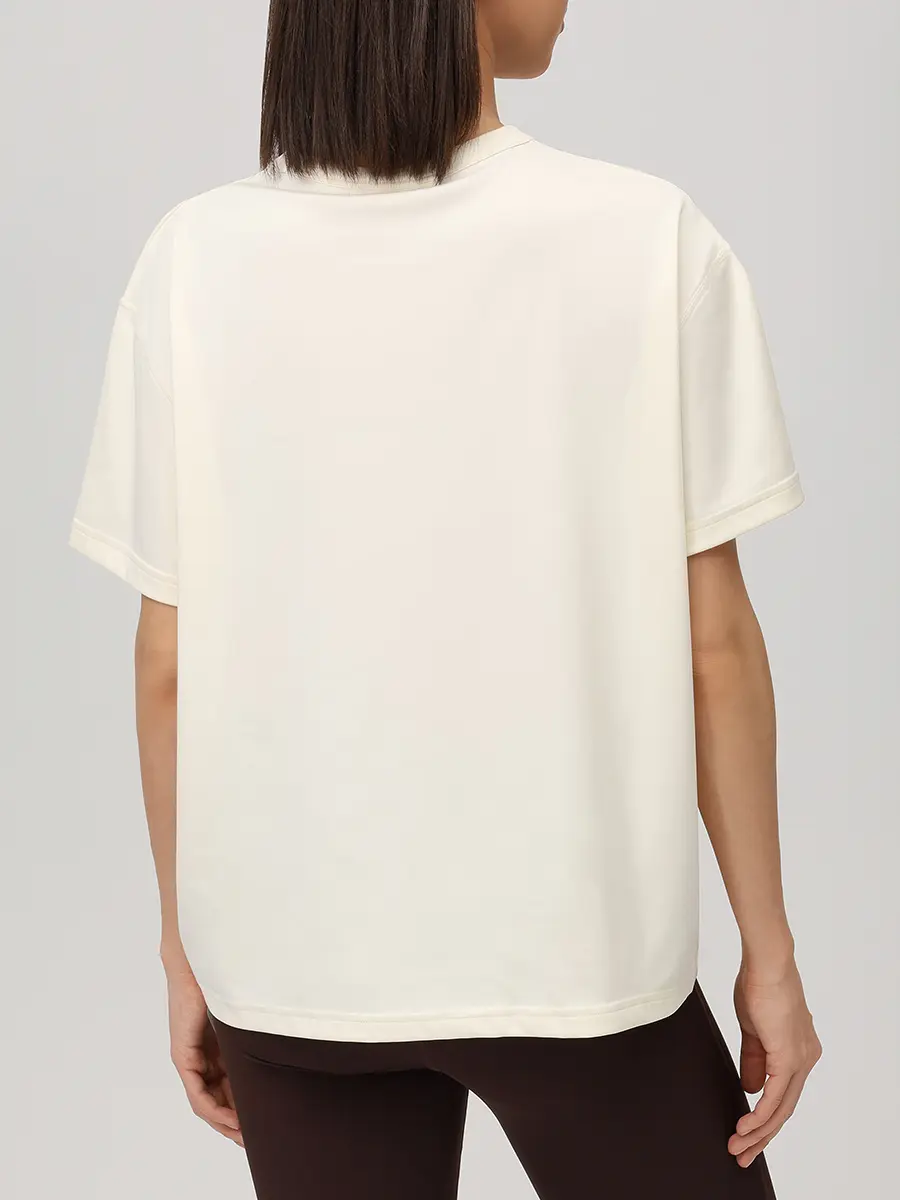 Футболка из джерси JIL SANDER J40GC0149 J20033 104 Белый  Фото 3