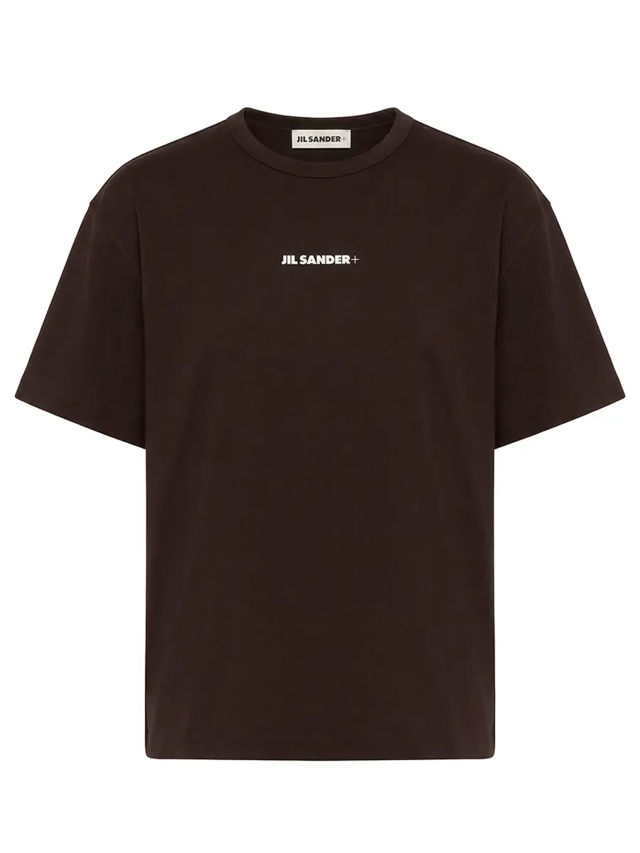 Футболка из джерси JIL SANDER J40GC0149 J20033 202 Коричневый 