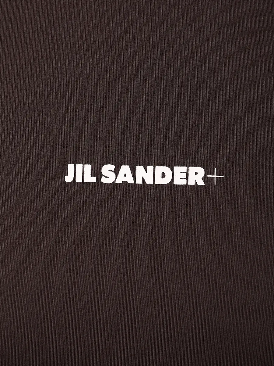 Футболка из джерси JIL SANDER J40GC0149 J20033 202 Коричневый  Фото 6