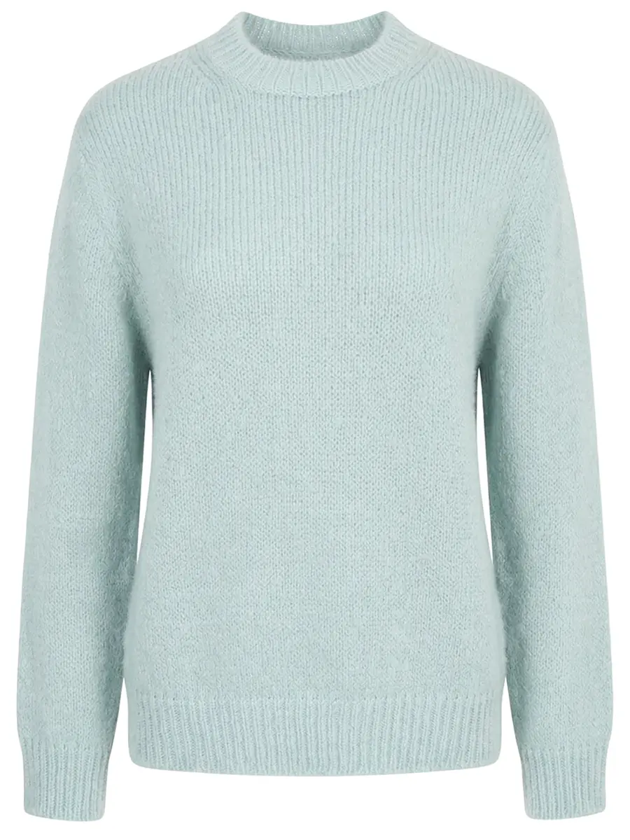 Джемпер шерстяной JIL SANDER J40GP0020 J14523 458 Зеленый 