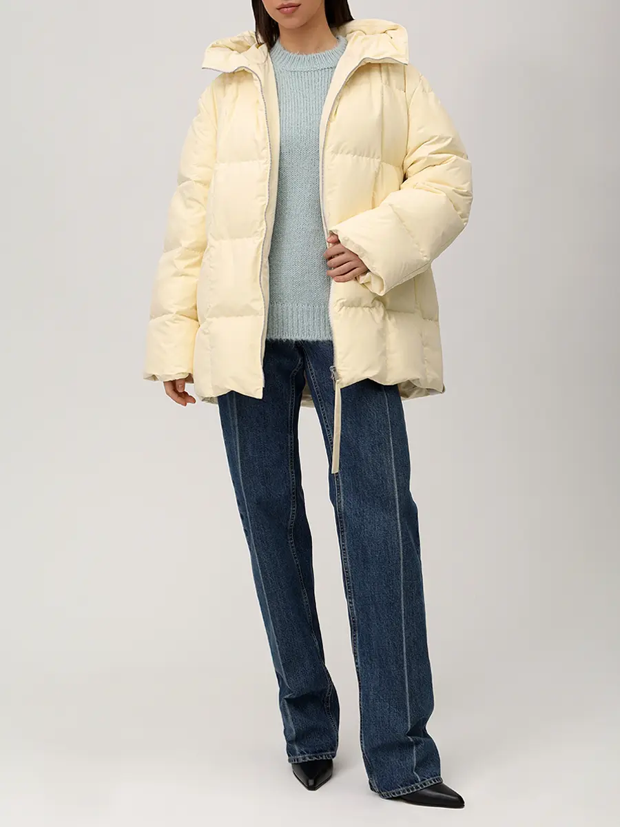 Джемпер шерстяной JIL SANDER J40GP0020 J14523 458 Зеленый  Фото 2