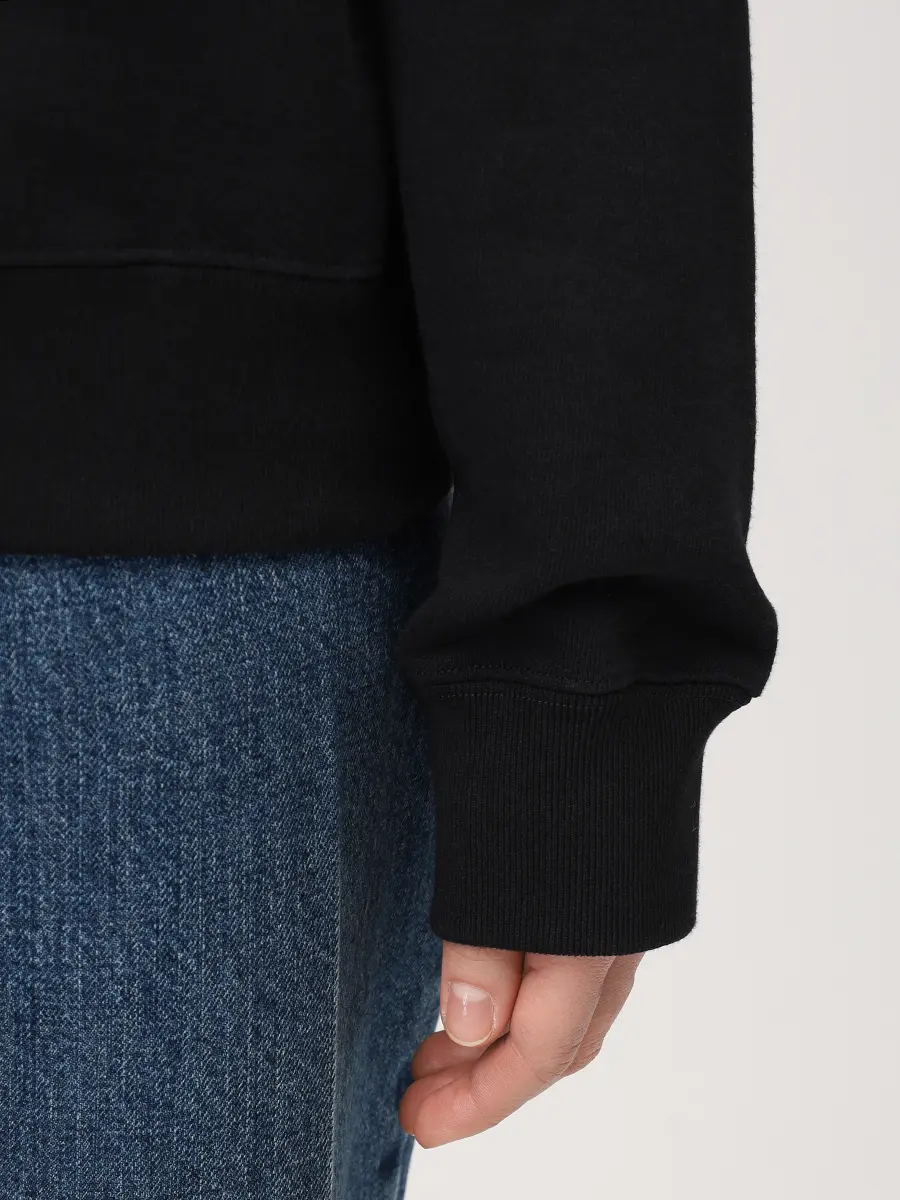 Худи хлопковое JIL SANDER J40GU0123 J20039 001 Черный  Фото 5