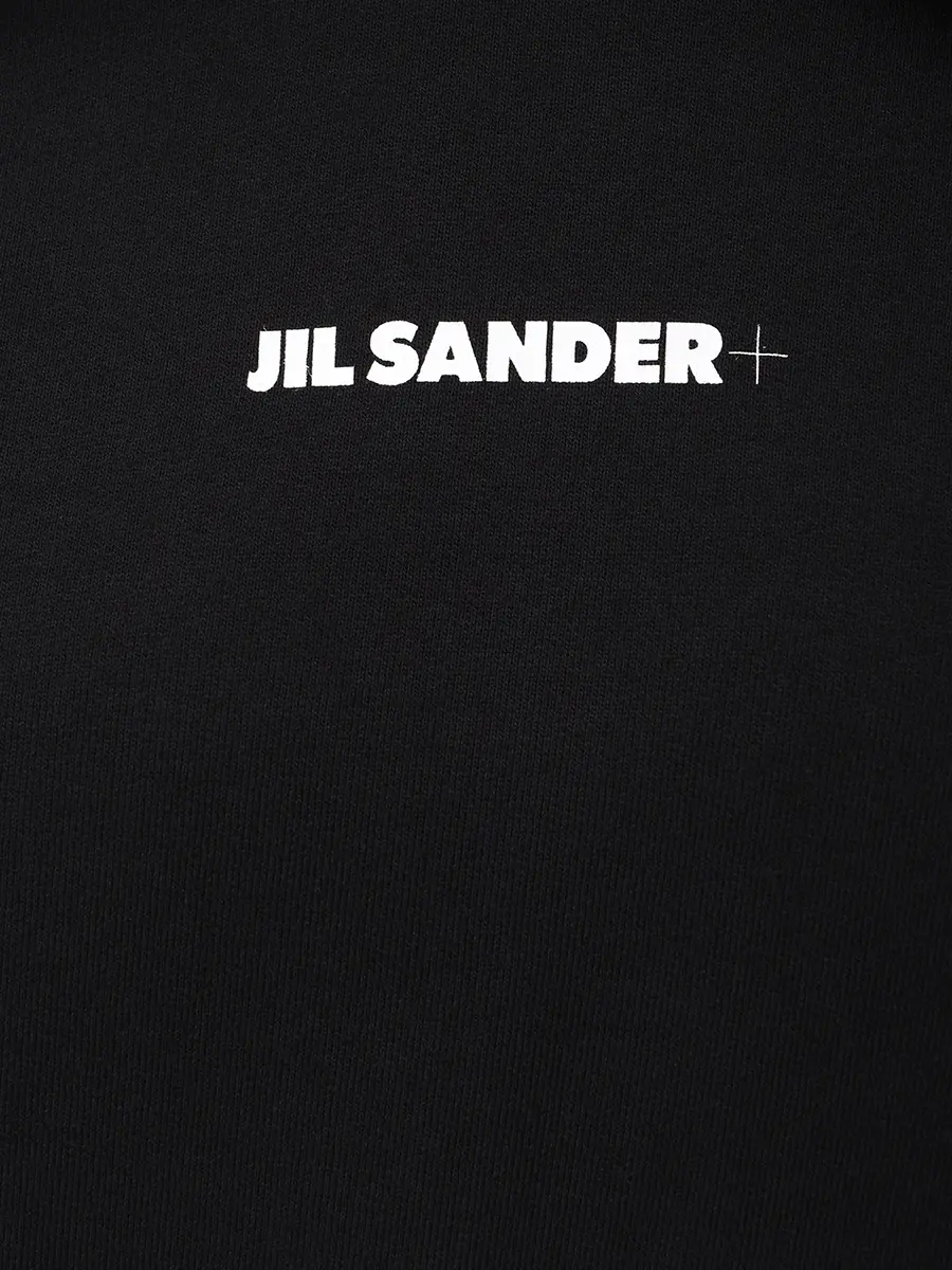 Худи хлопковое JIL SANDER J40GU0123 J20039 001 Черный  Фото 6