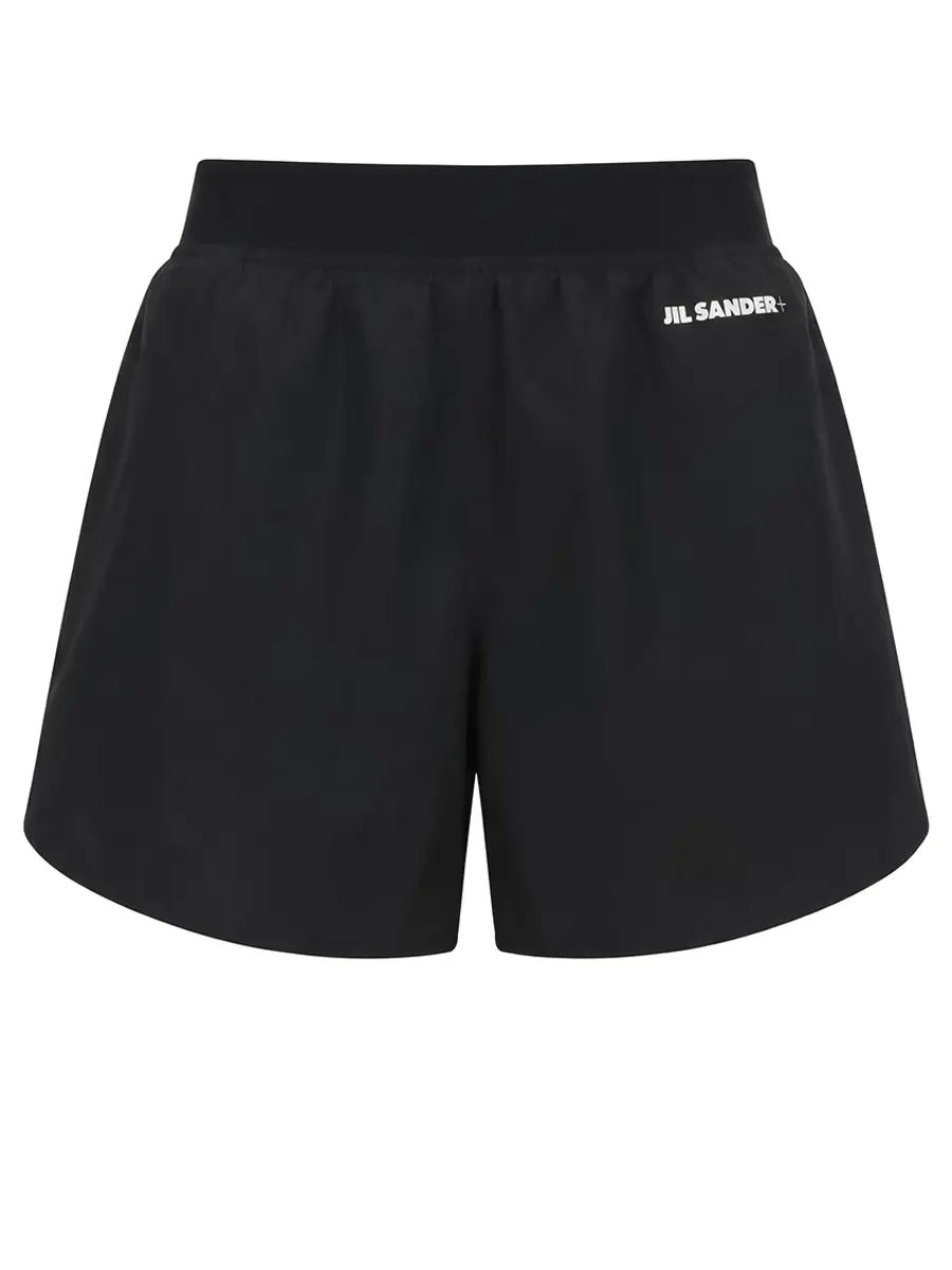Шорты однотонные JIL SANDER J40KA0260 JTN158 001 Черный 