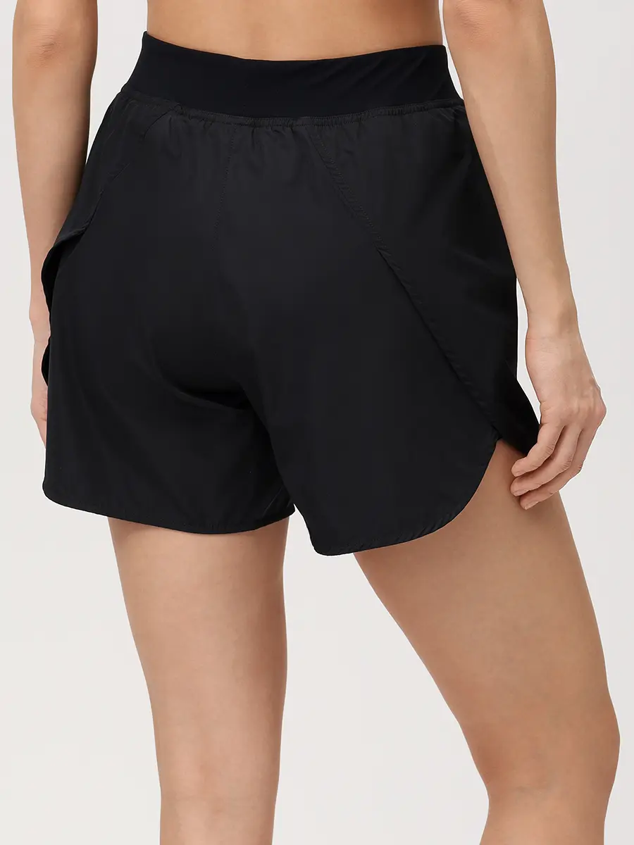 Шорты однотонные JIL SANDER J40KA0260 JTN158 001 Черный  Фото 3
