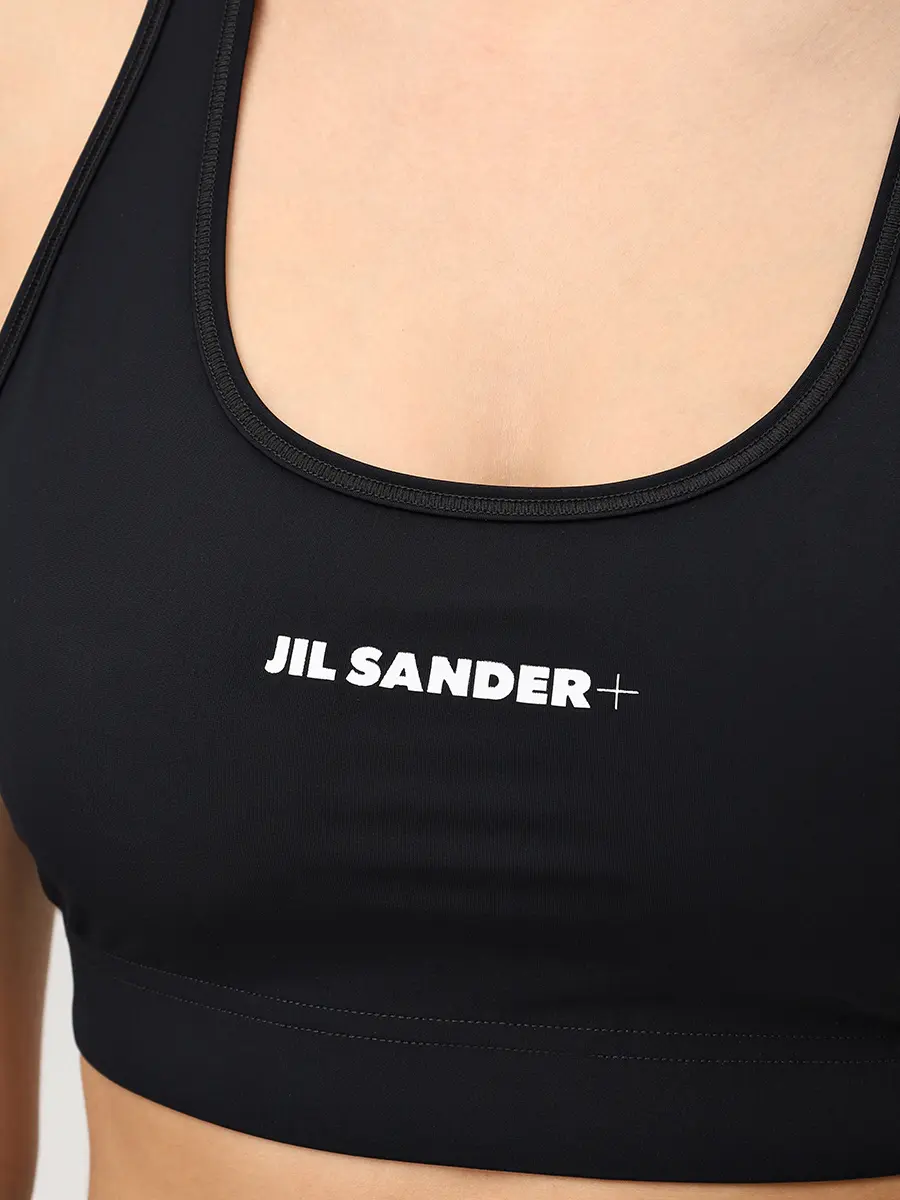Топ однотонный JIL SANDER J40NC0002 J20031 001 Черный  Фото 5