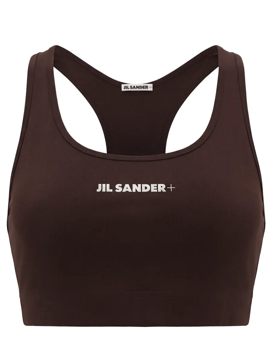 Топ однотонный JIL SANDER J40NC0002 J20031 202 Коричневый 