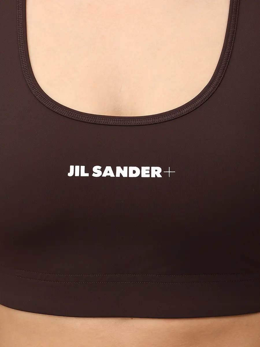 Топ однотонный JIL SANDER J40NC0002 J20031 202 Коричневый  Фото 5