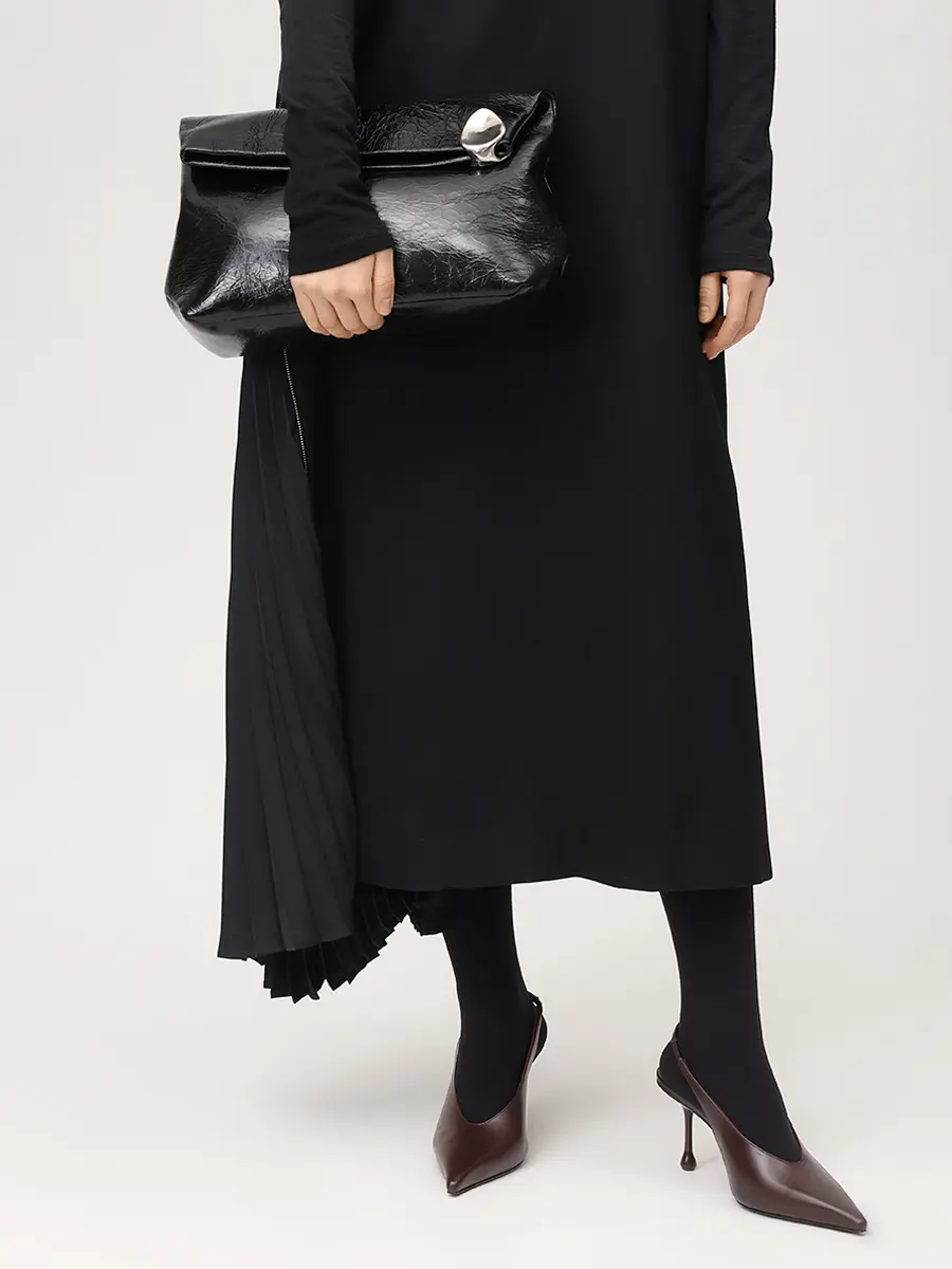 Клатч кожаный JIL SANDER J06WF0002 P7203 001 Черный  Фото 2