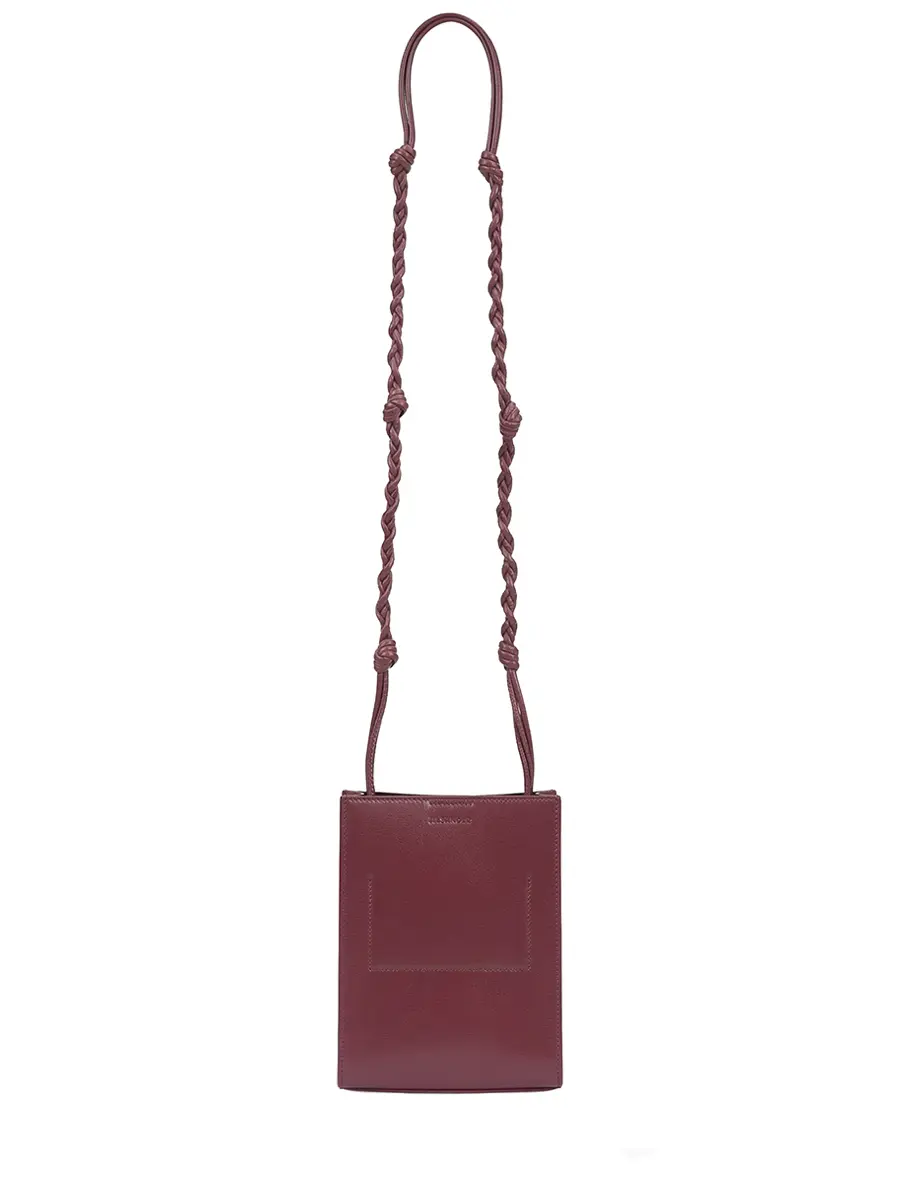 Сумка кожаная JIL SANDER J07WG0001 P5354 505 Бордовый  Фото 3