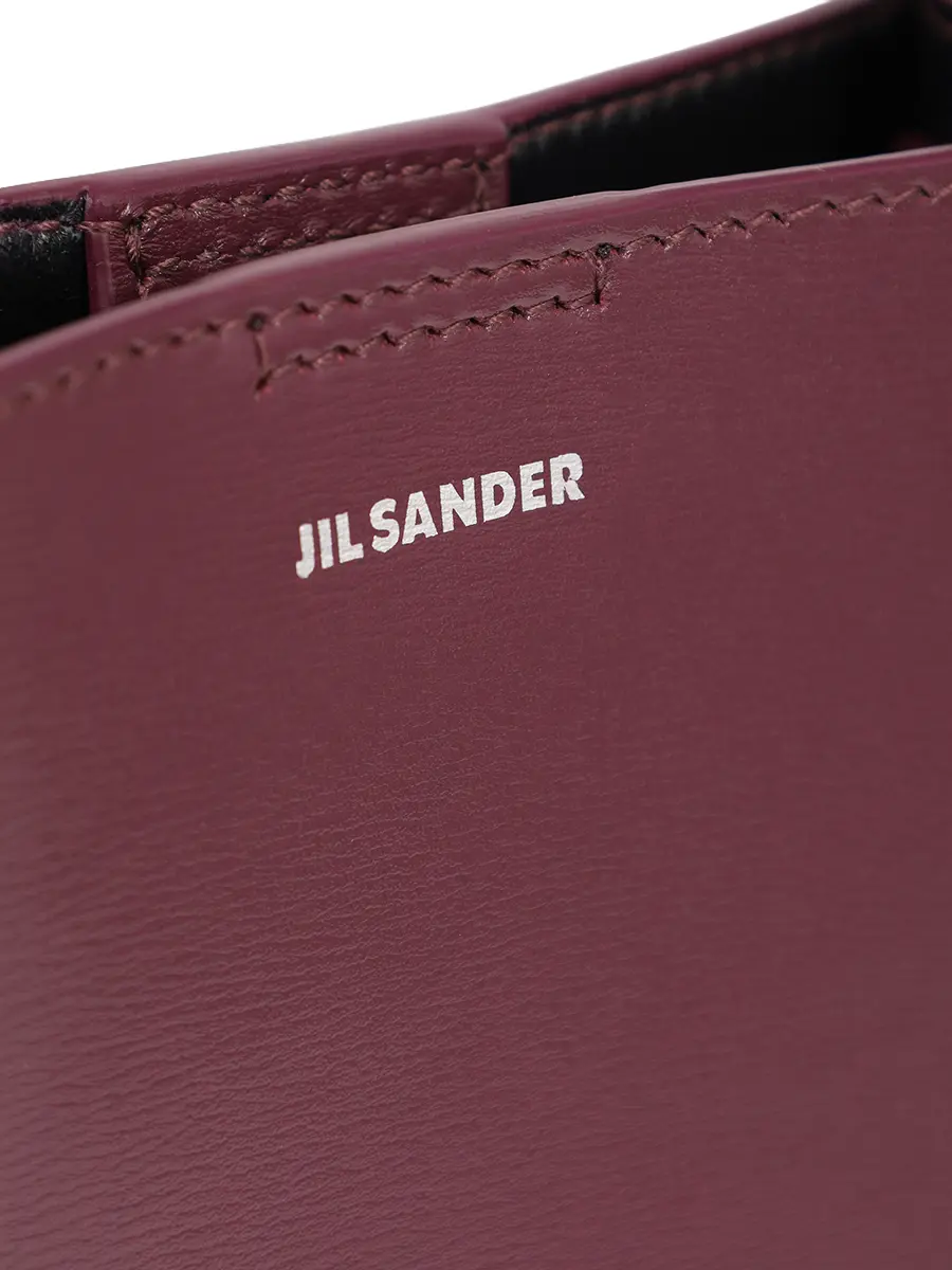 Сумка кожаная JIL SANDER J07WG0001 P5354 505 Бордовый  Фото 5