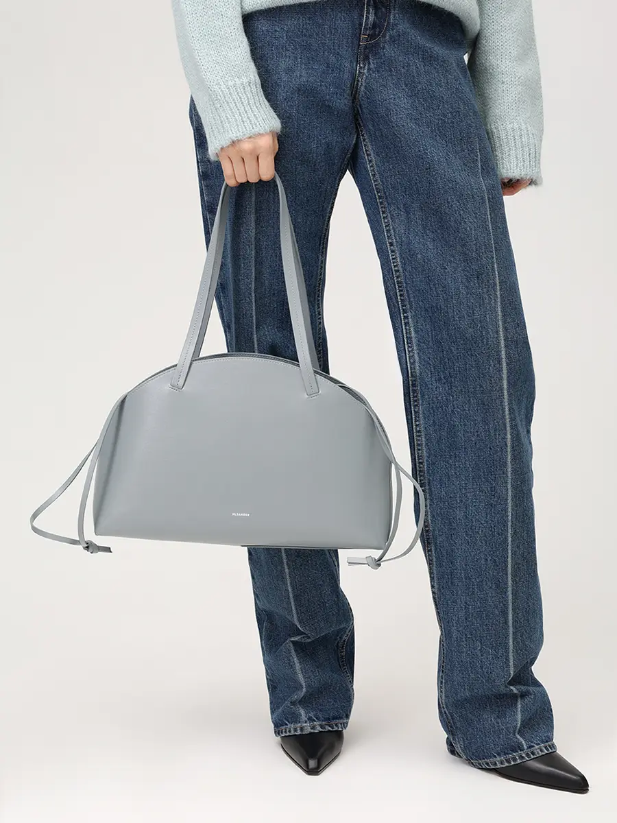Сумка кожаная JIL SANDER J07ZH0054 P7101 044 Голубой  Фото 2