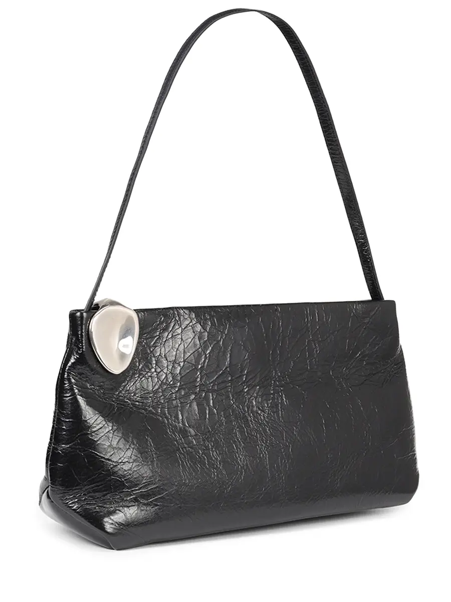Сумка кожаная JIL SANDER J07ZH0058 P7203 001 Черный  Фото 3