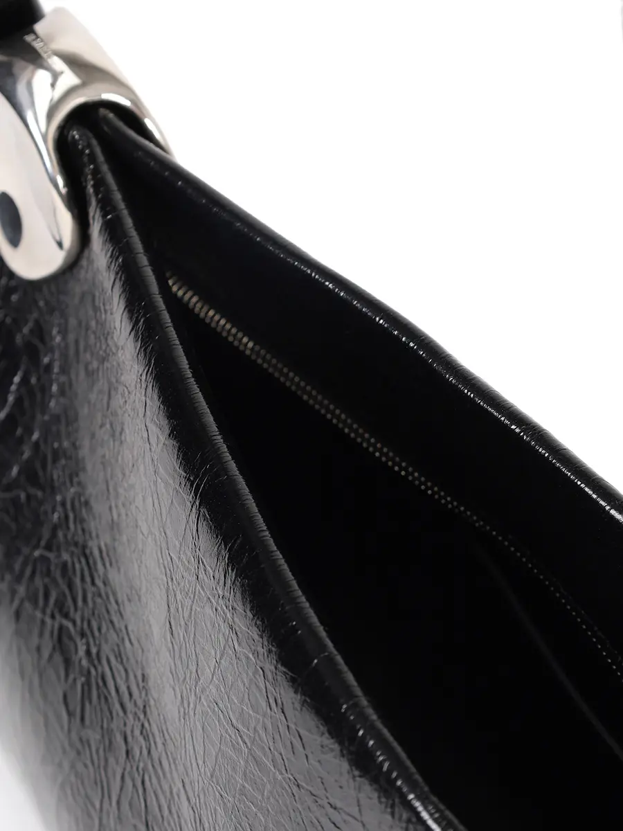 Сумка кожаная JIL SANDER J07ZH0058 P7203 001 Черный  Фото 4