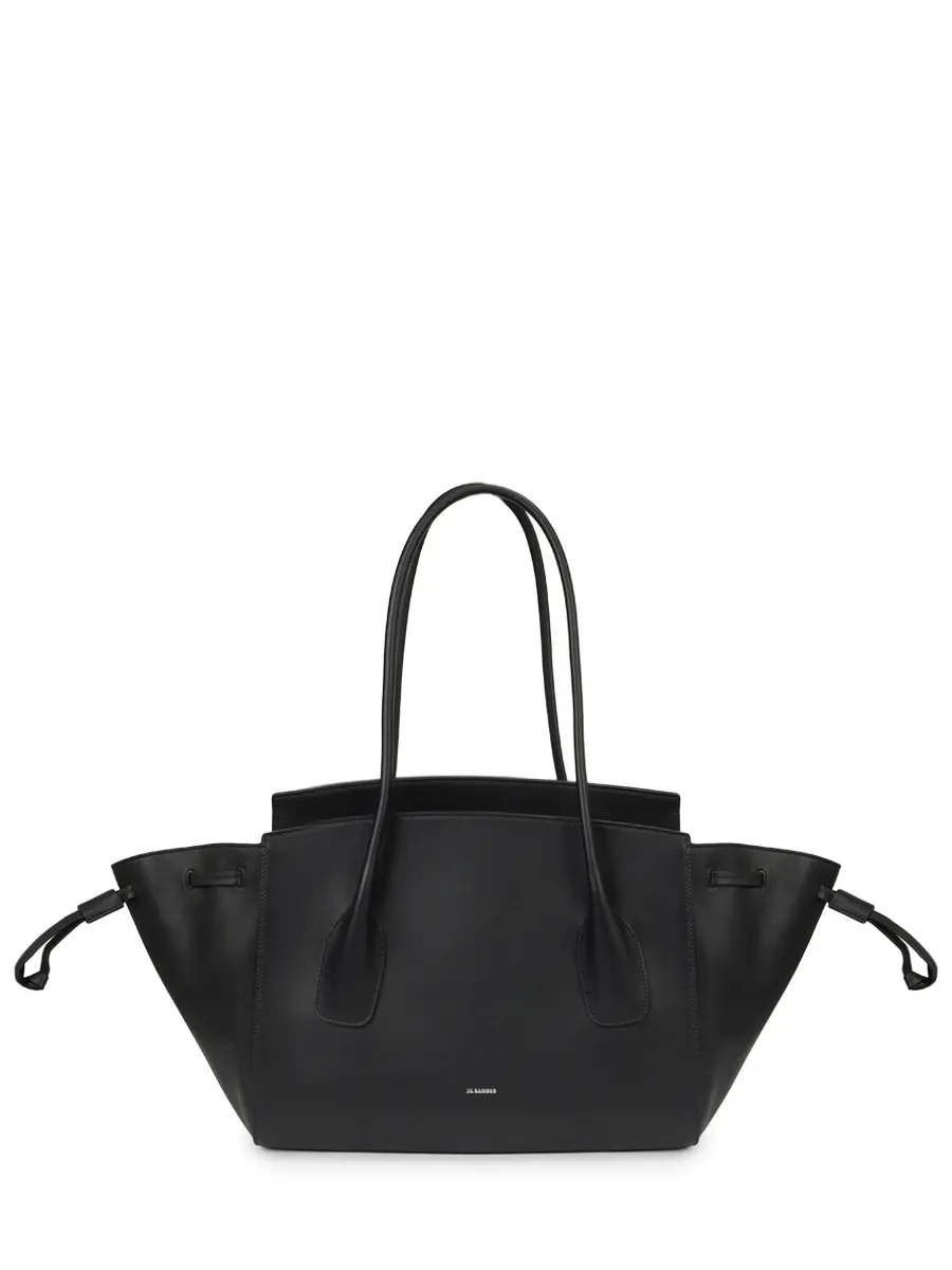 Сумка кожаная JIL SANDER J08ZH0070 P8374 001 Черный 
