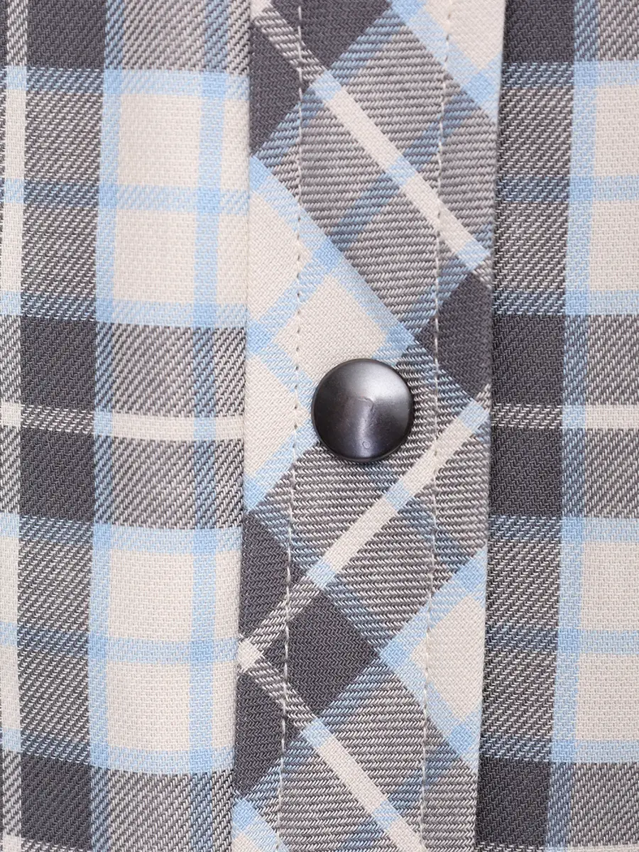 Рубашка утепленная FORTE DEI MARMI COUTURE 25WF7304 Серый  Фото 6