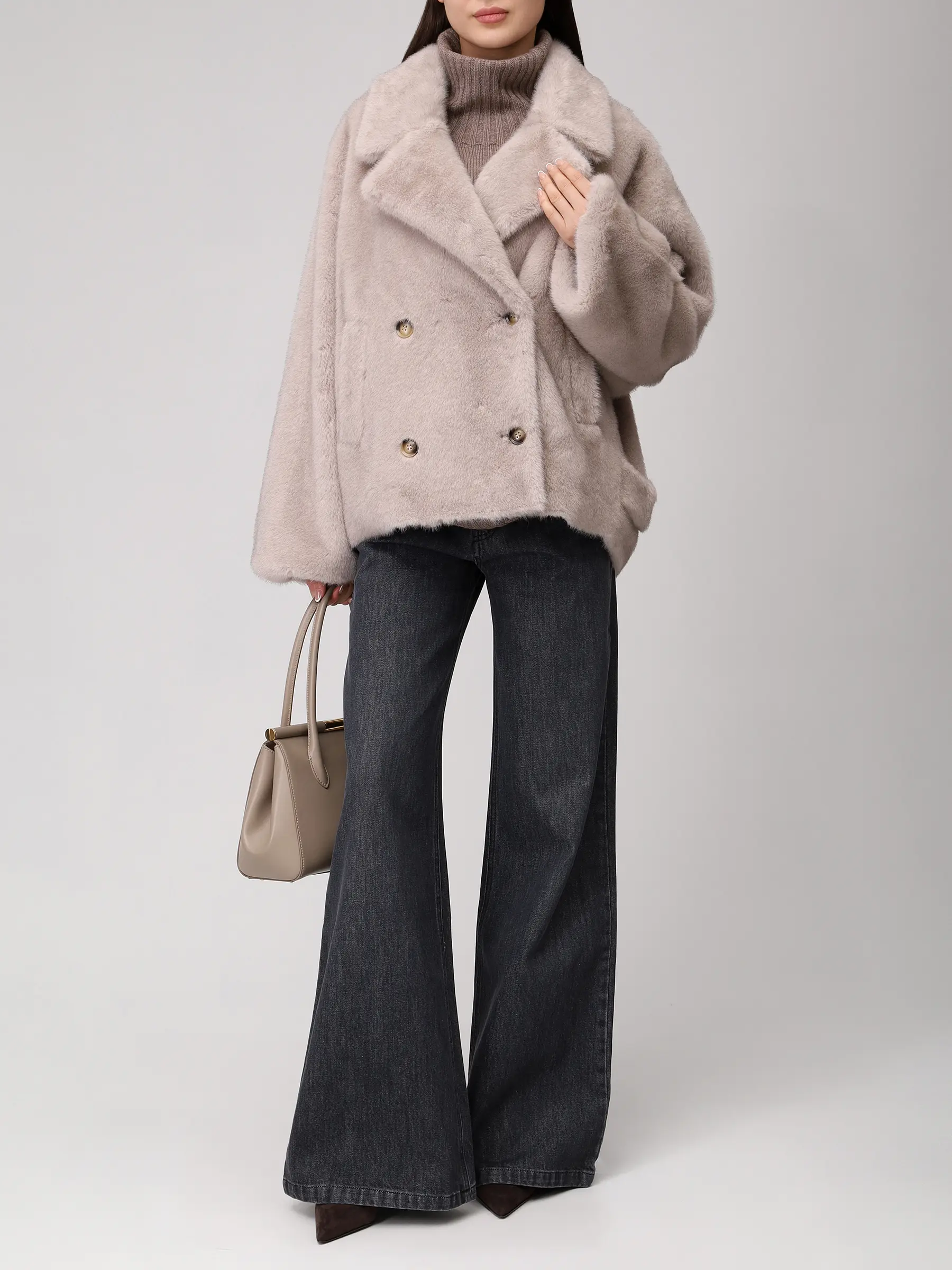 Джинсы хлопковые FORTE DEI MARMI COUTURE 25WF7055 Серый  Фото 2