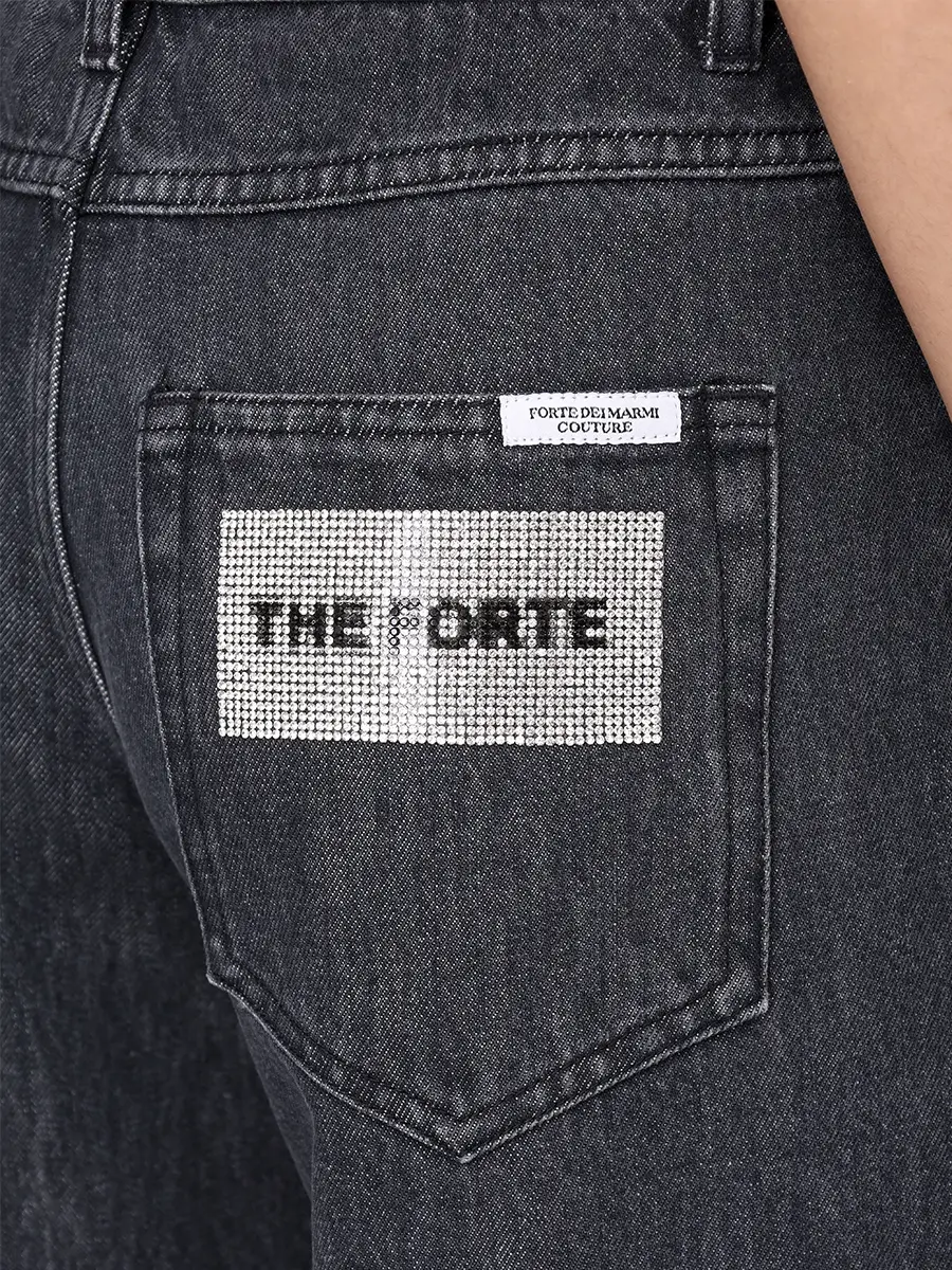 Джинсы хлопковые FORTE DEI MARMI COUTURE 25WF7055 Серый  Фото 5