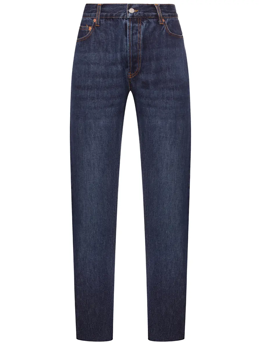 Джинсы хлопковые FORTE DEI MARMI COUTURE 25WF7053 Синий 