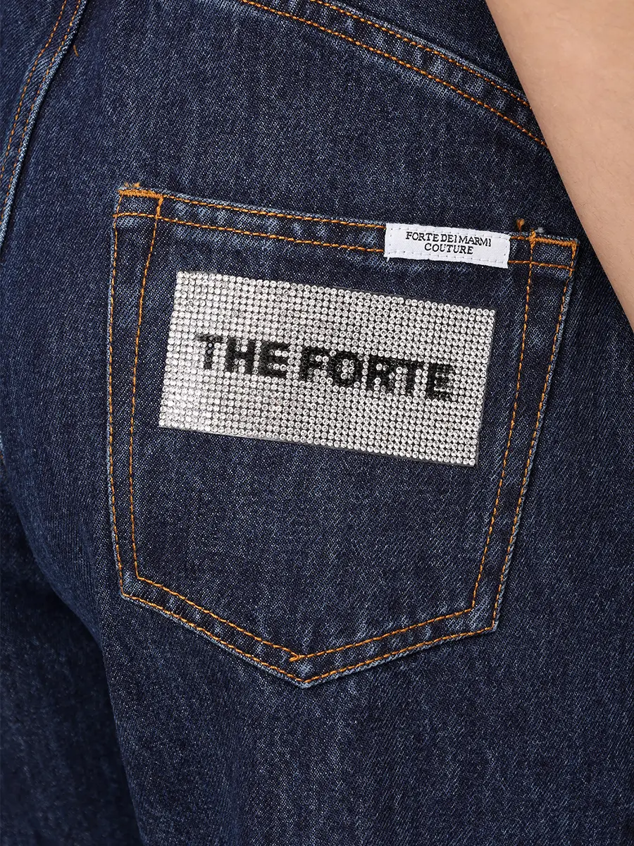 Джинсы хлопковые FORTE DEI MARMI COUTURE 25WF7053 Синий  Фото 5