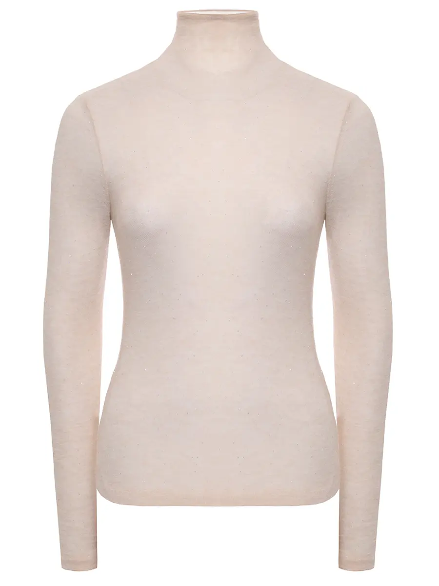 

Водолазка шерстяная, Бежевый, AM.KNT03.3100.101