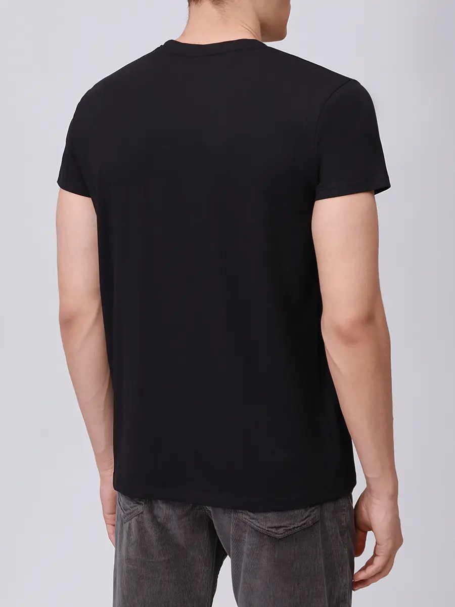 Футболка хлопковая LUBIAM 49548/1/6398 Черный  Фото 3