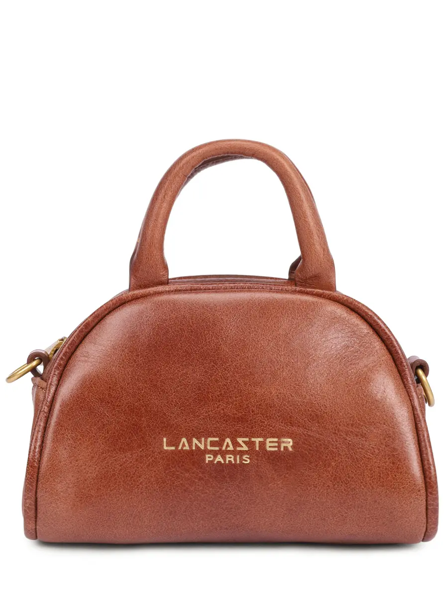 

Сумка кожаная, Коричневый, 177-003-NOIR-COGNAC