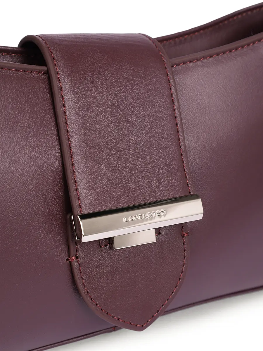 Сумка кожаная Paris Ily LANCASTER 531-041-BORDEAUX Бордовый  Фото 5