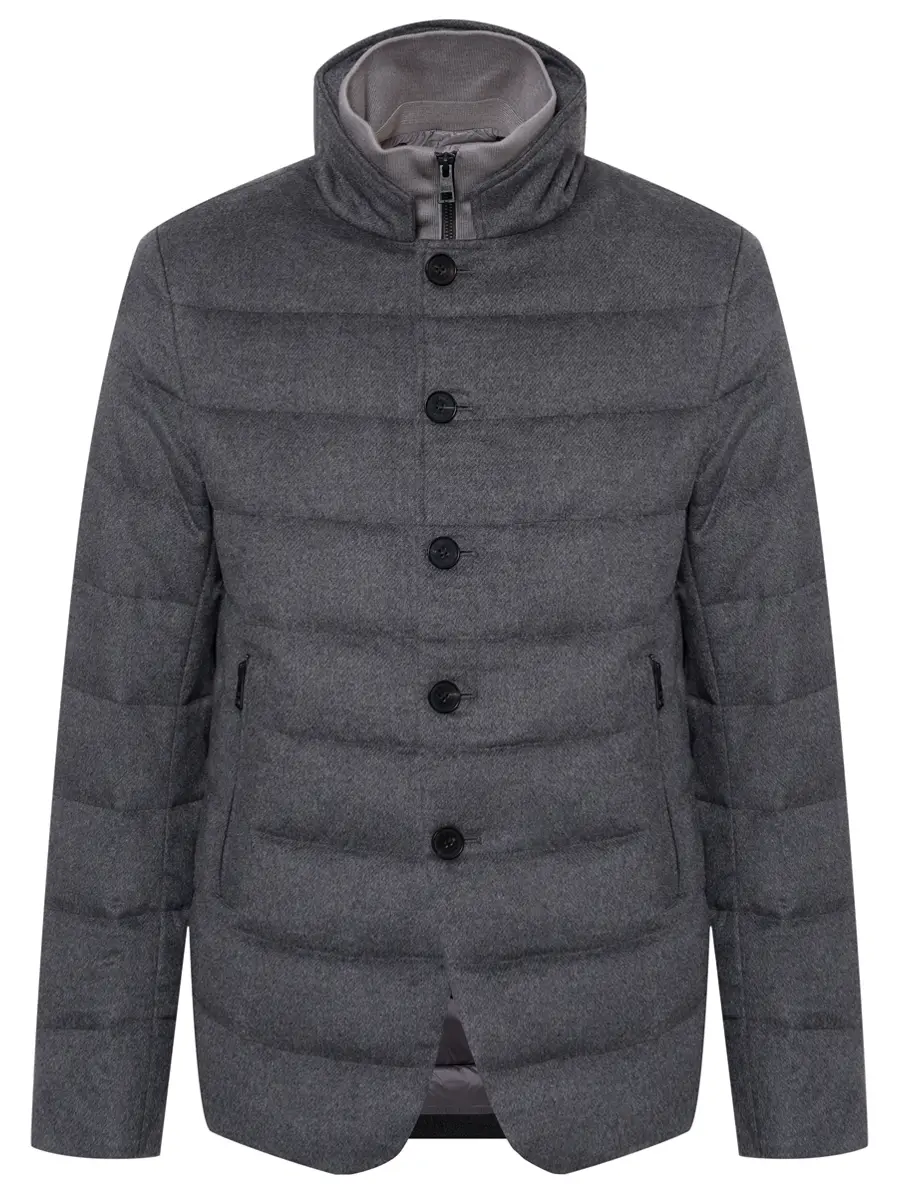 Пуховик стеганый DUNO MASTER 480 Серый 