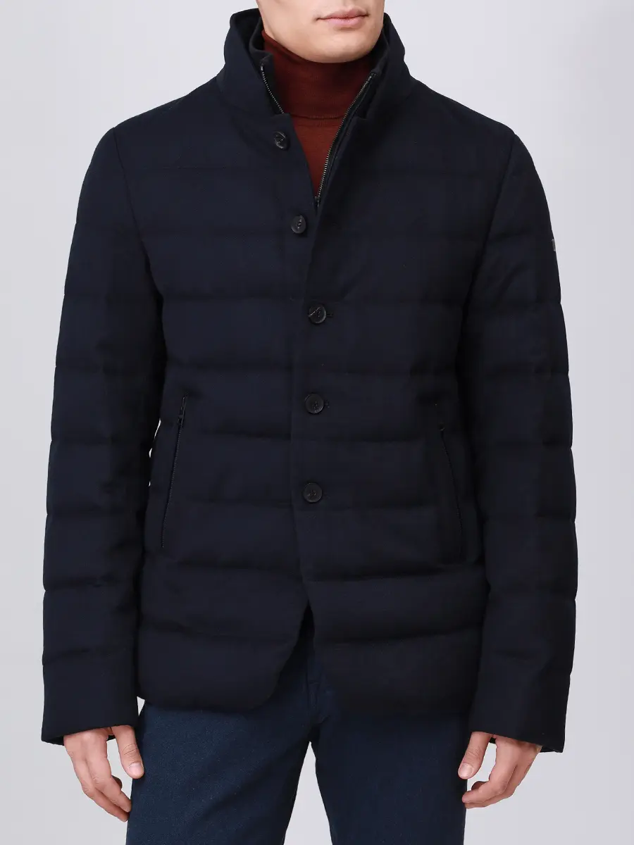 

Пуховик стеганый, Синий, MASTER 801