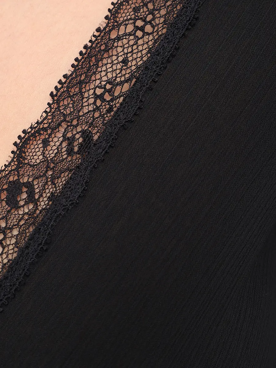 Кардиган комбинированный BLUMARINE 2M587AN0990 Черный  Фото 6