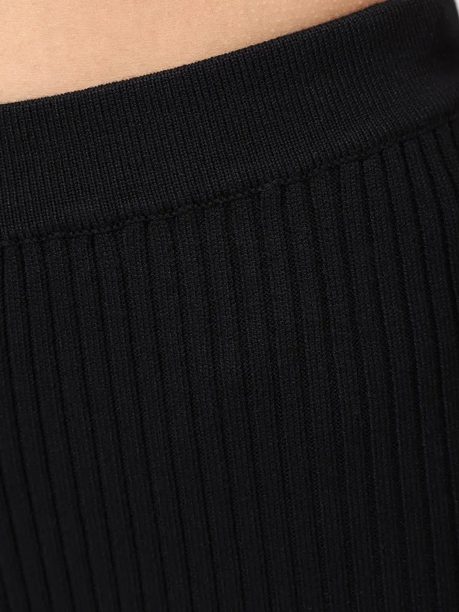 Брюки из вискозы BLUMARINE 2P185AN0990 Черный  Фото 6